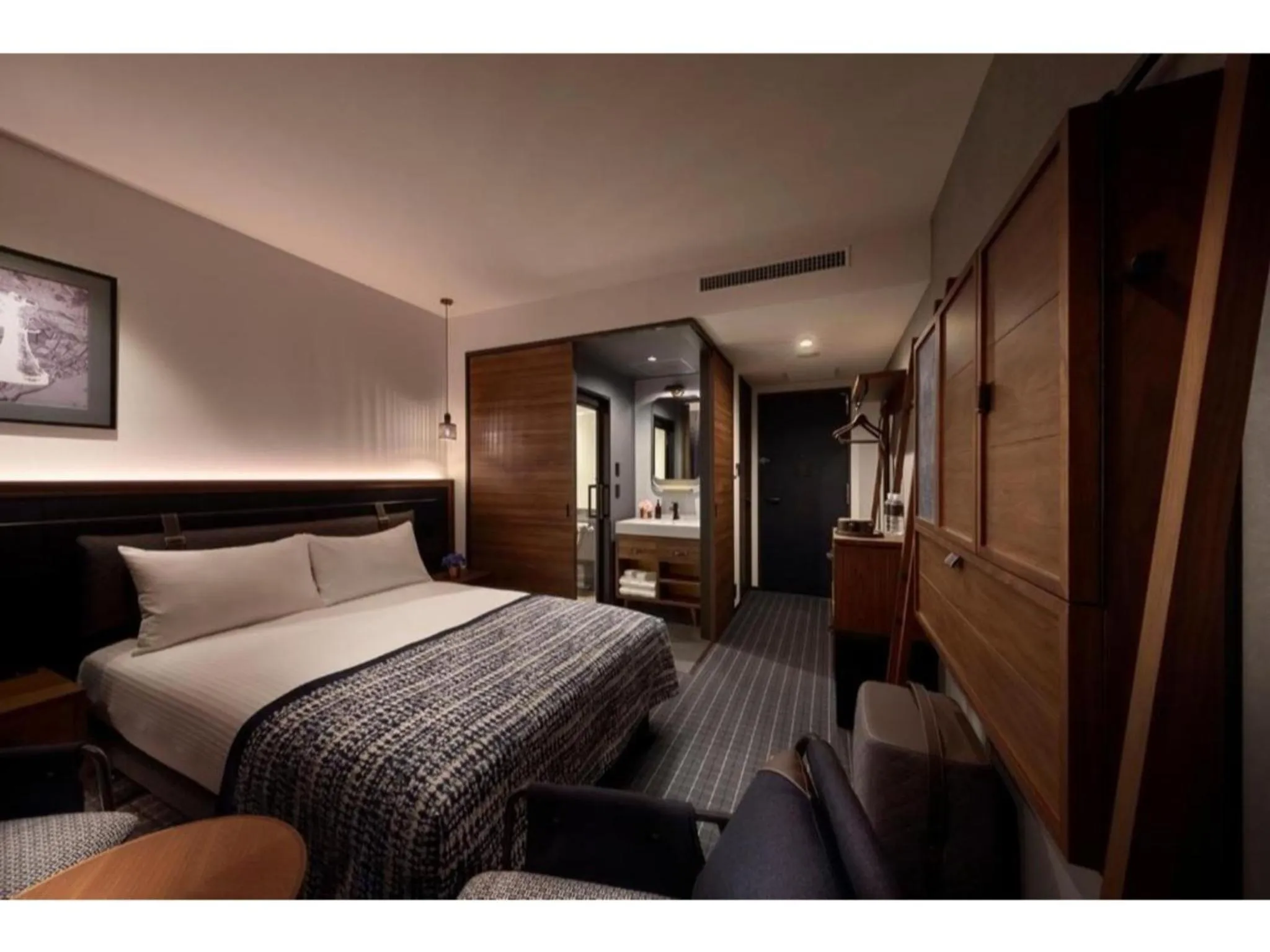 Bed in THE LIVELY AZABUJUBAN TOKYO / Vacation STAY 77702