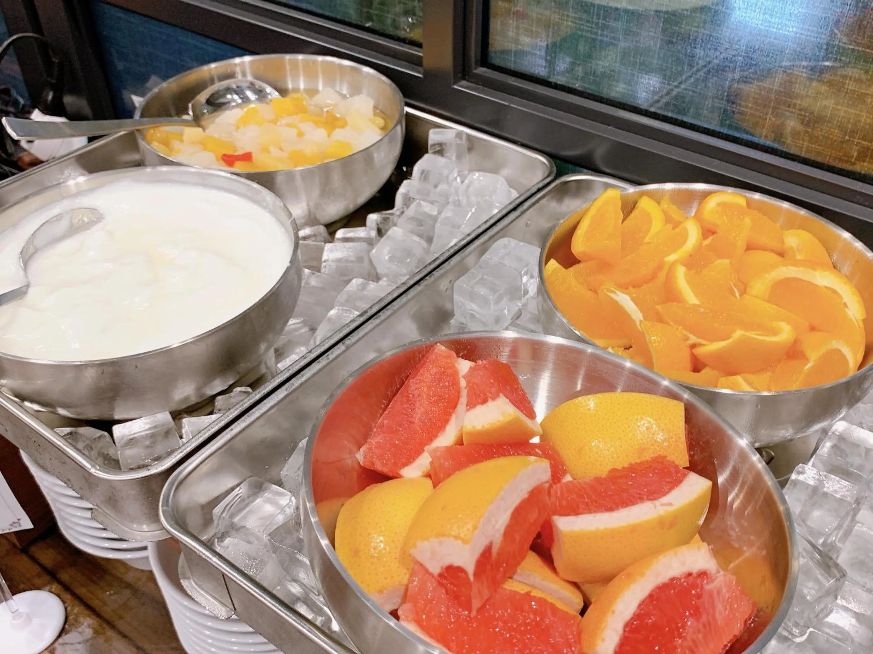 Buffet breakfast in Green Rich Hotel Kobe Sannomiya (Artificial hot spring Futamata Yunohana)