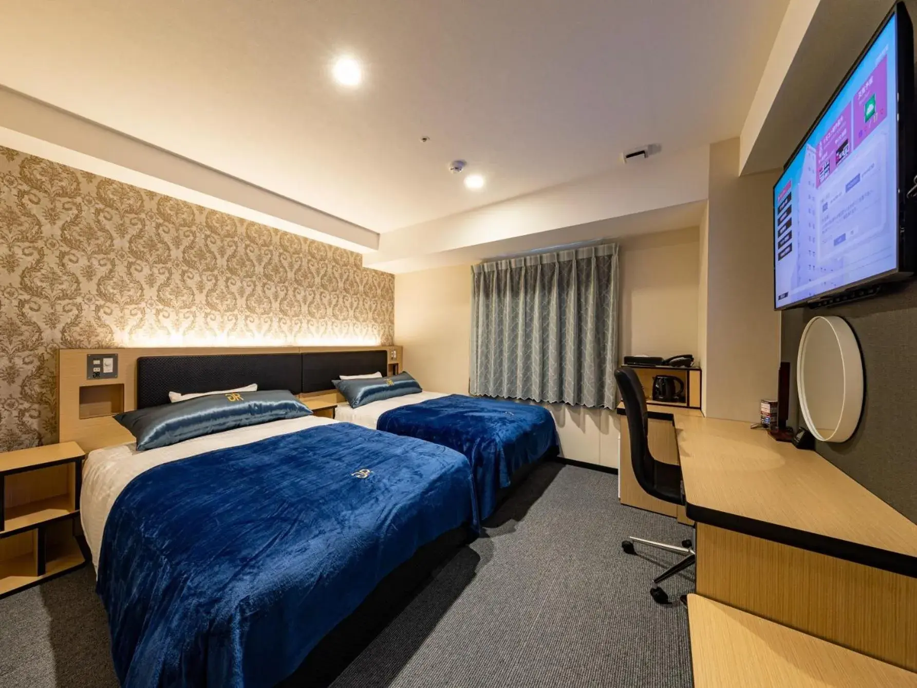 Standard Twin Room - single occupancy - Non-Smoking in Green Rich Hotel Kobe Sannomiya (Artificial hot spring Futamata Yunohana) Standard Twin Room - single occupancy - Non-Smoking in Green Rich Hotel Kobe Sannomiya (Artificial hot spring Futamata Yunohana)