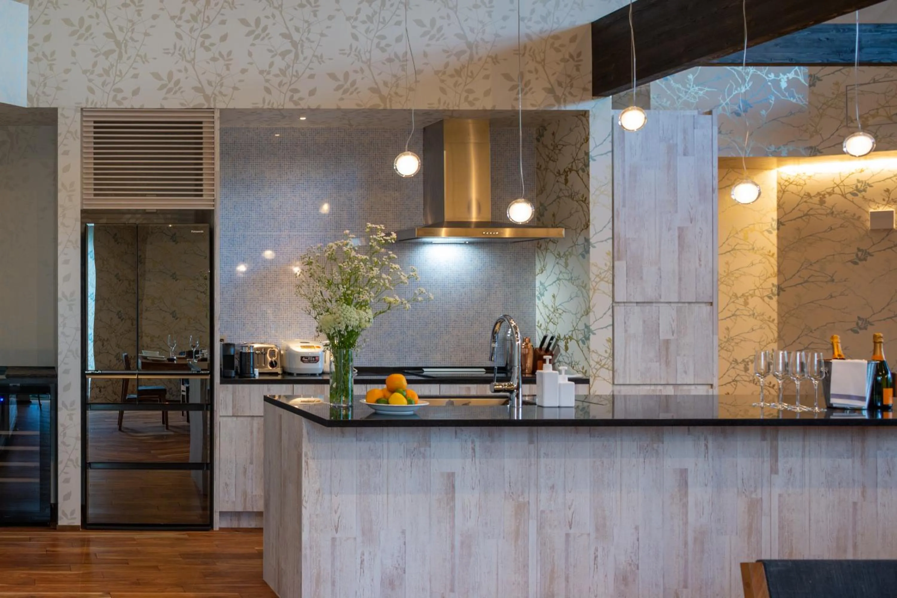 Kitchen or kitchenette in Kitsune House by H2 Life