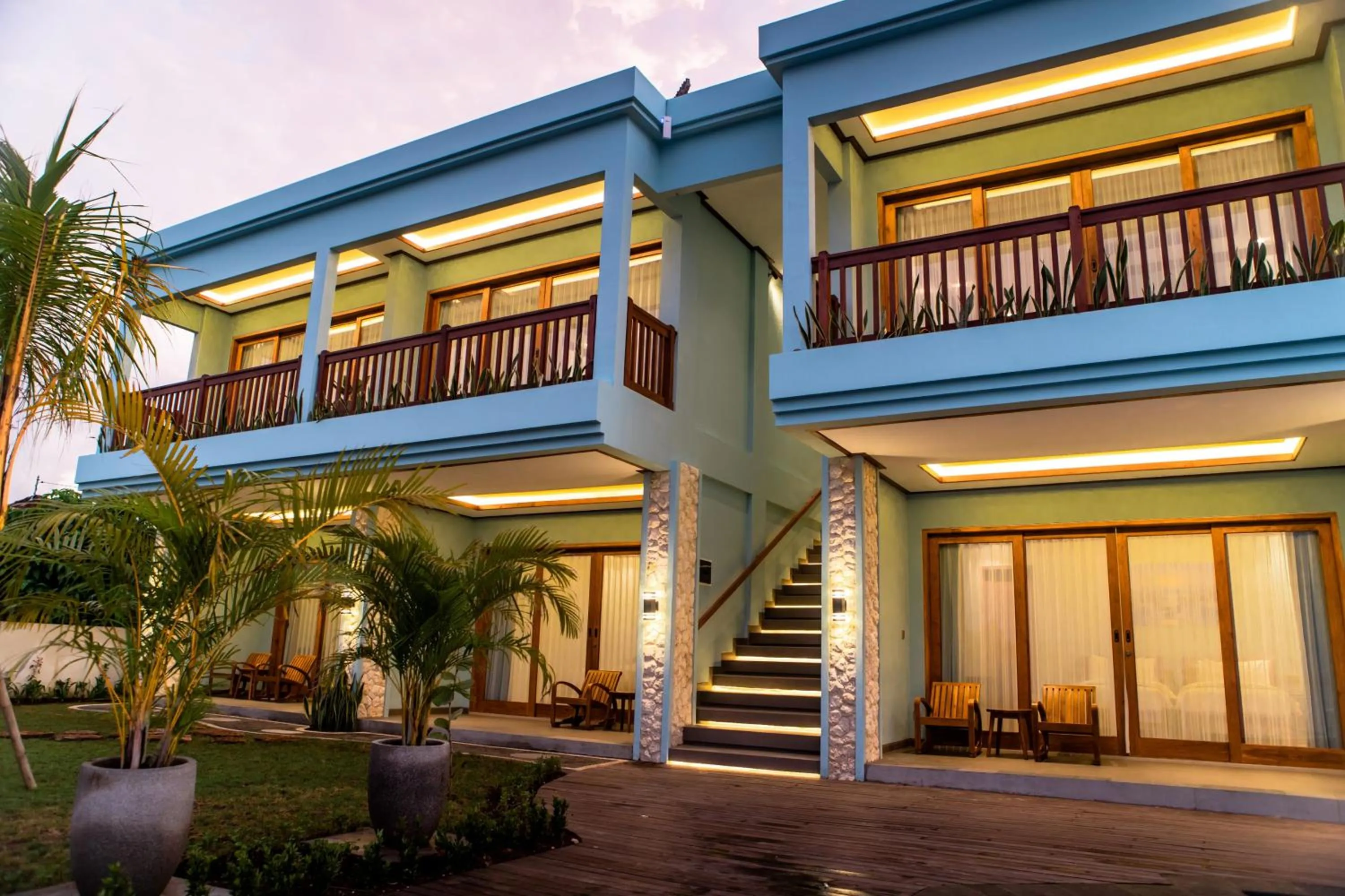 Property building in Blue Harbor Beachfront Villas & Resto