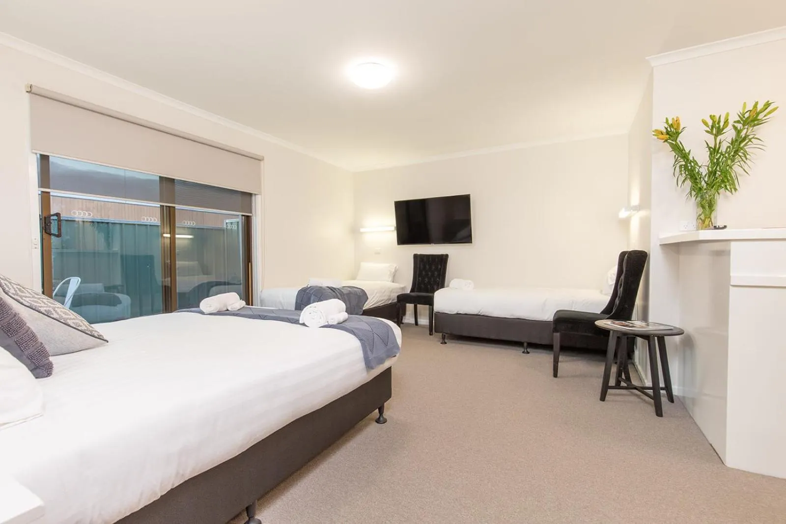 Bed in Mildura City Gate Motel