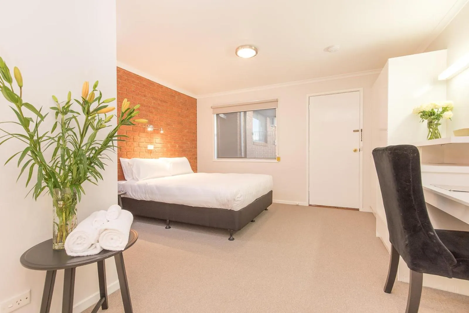 Bed in Mildura City Gate Motel