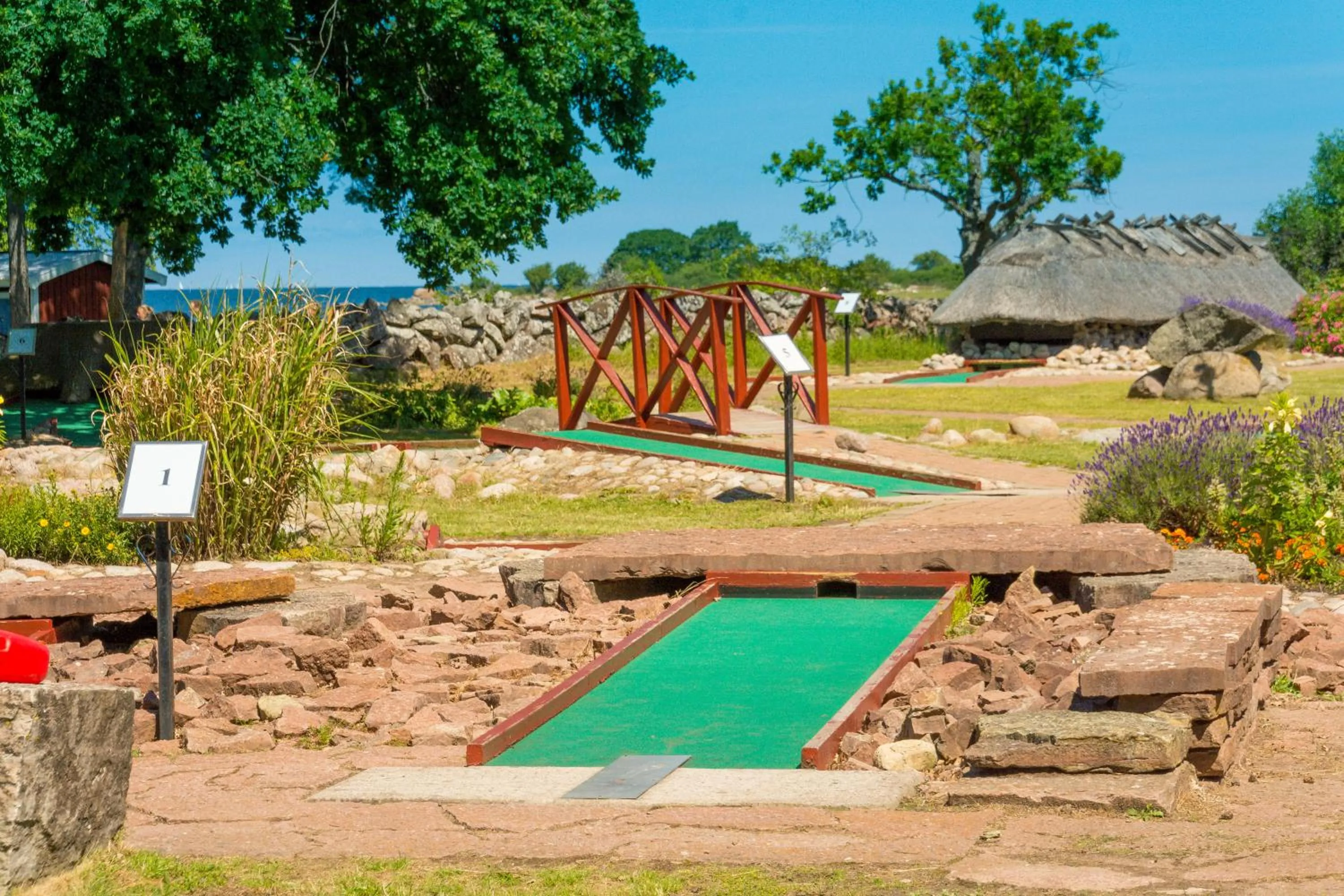 Minigolf in First Camp Ekerum - Öland