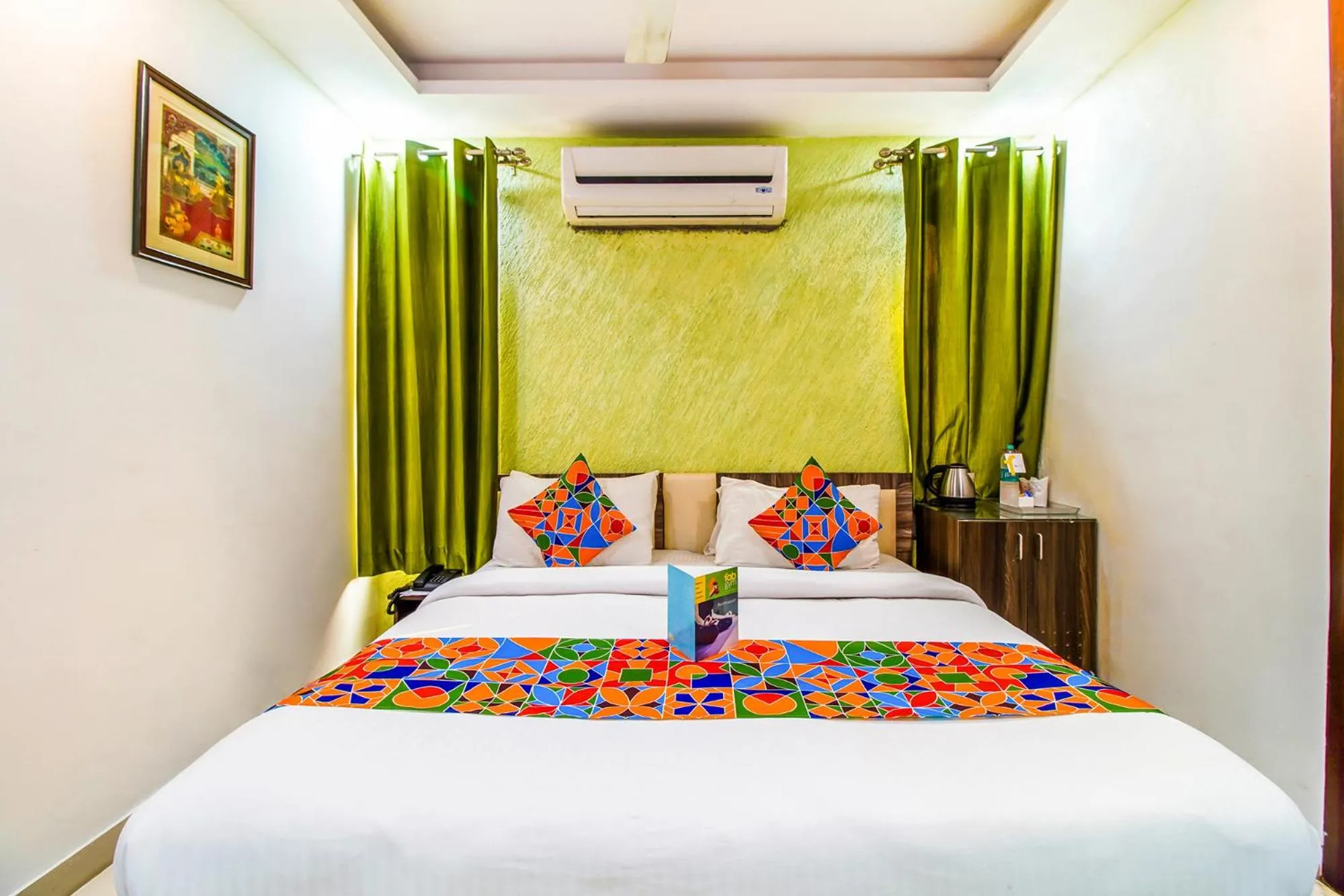 Coffee/tea facilities, Bed in FabHotel A 97