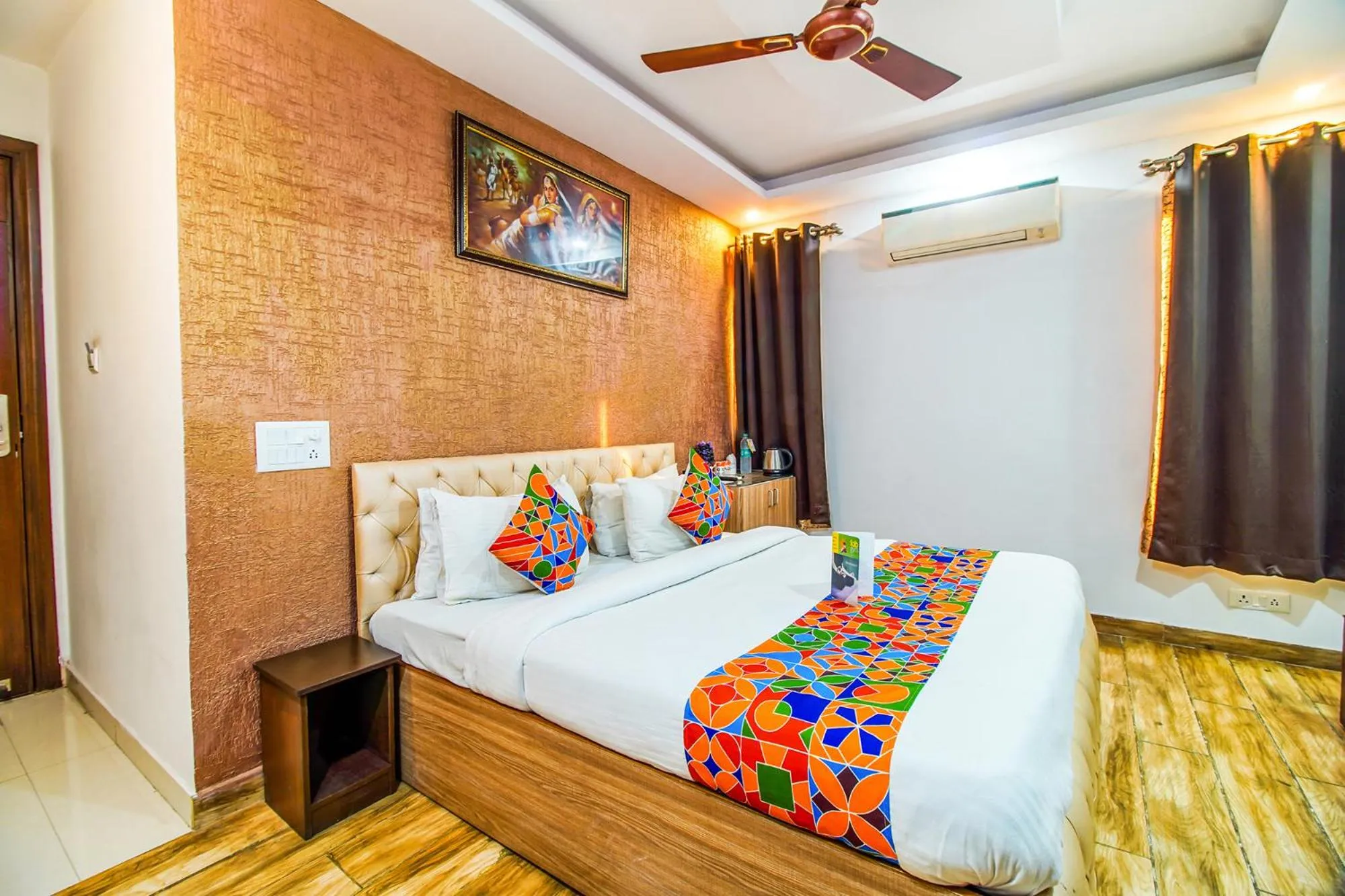 Coffee/tea facilities, Bed in FabHotel A 97