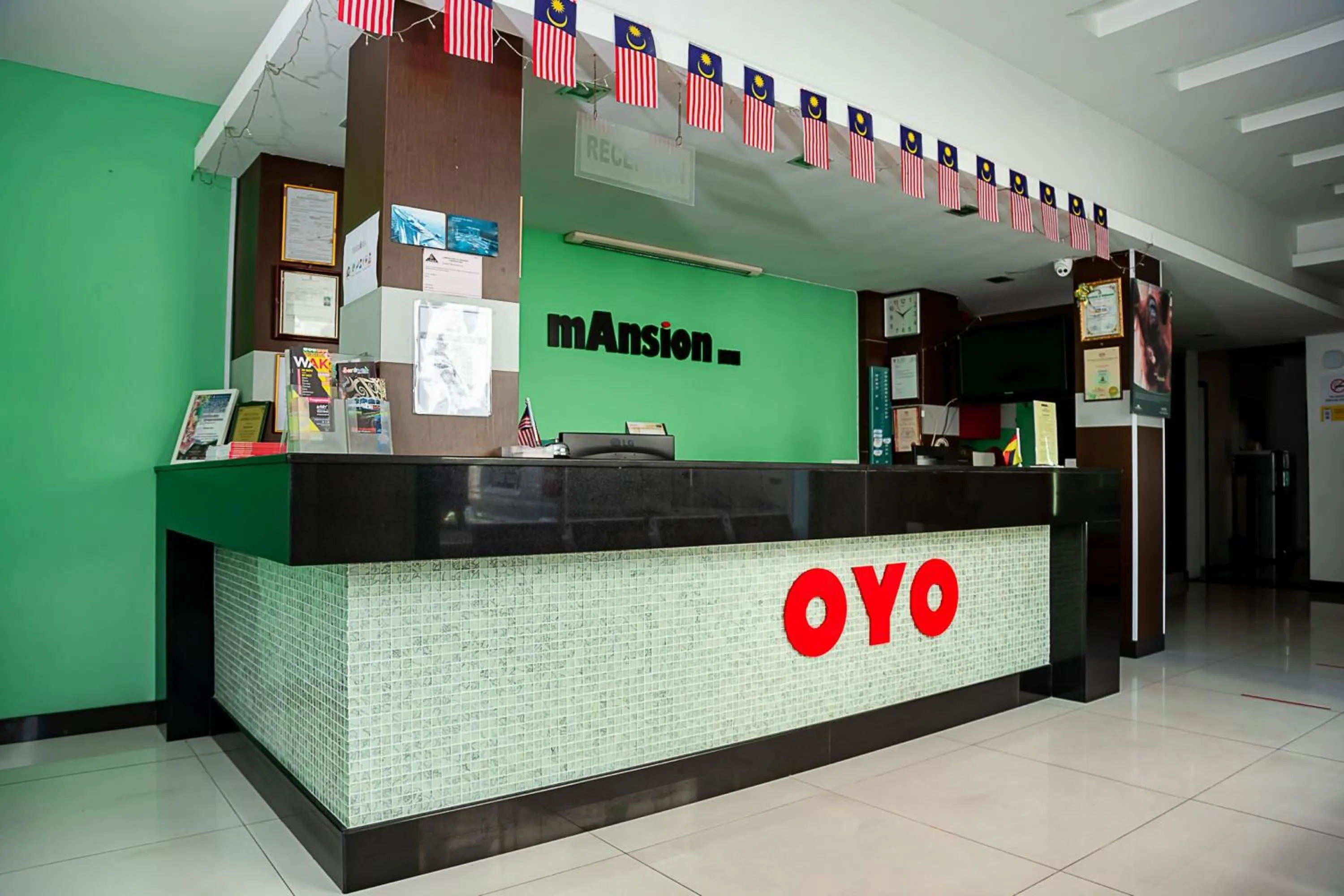 Lobby or reception in Mansion Inn Sibu