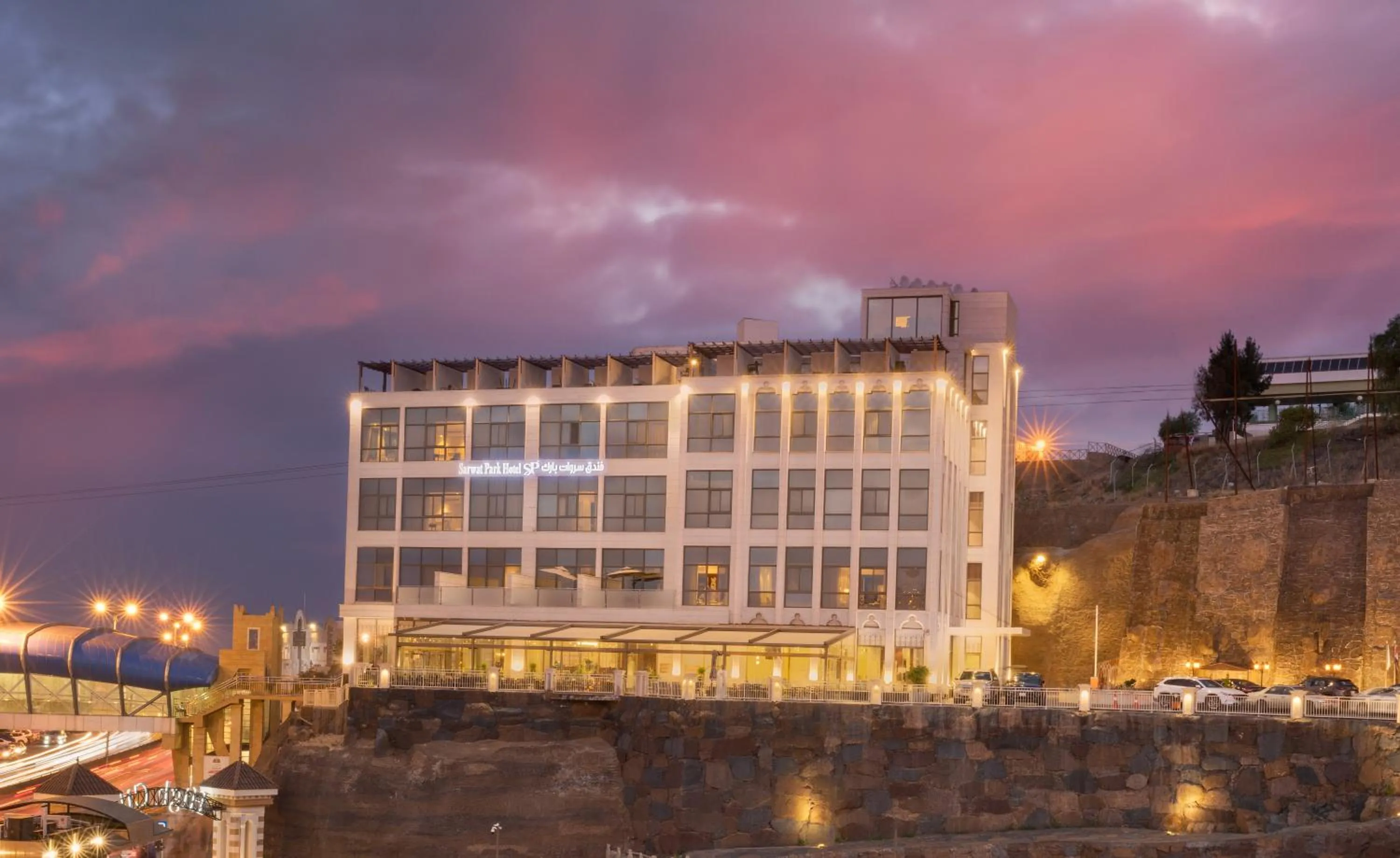 Property building in Sarwat Park Hotel