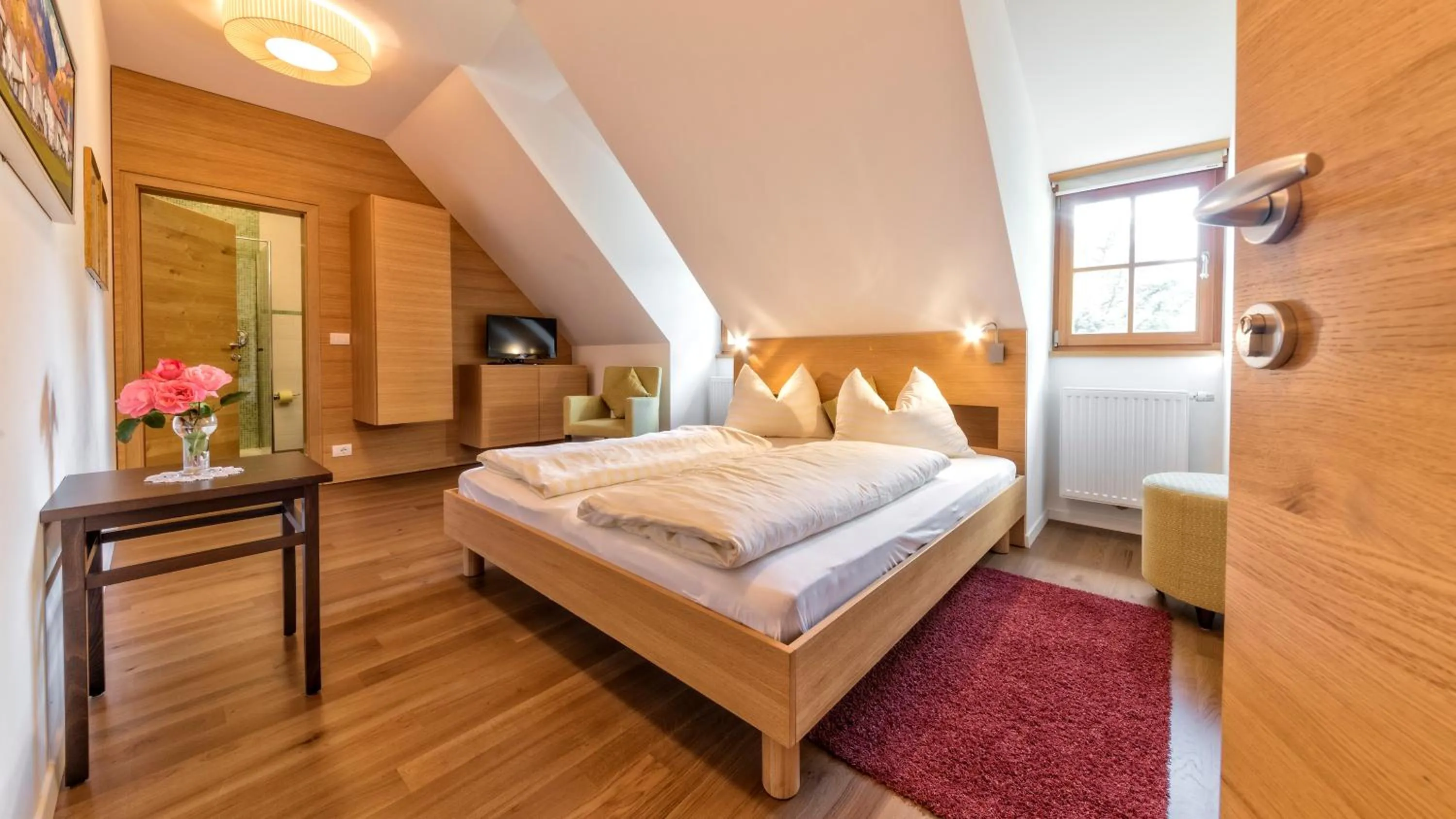 Photo of the whole room, Bed in Hotel Brückenwirt