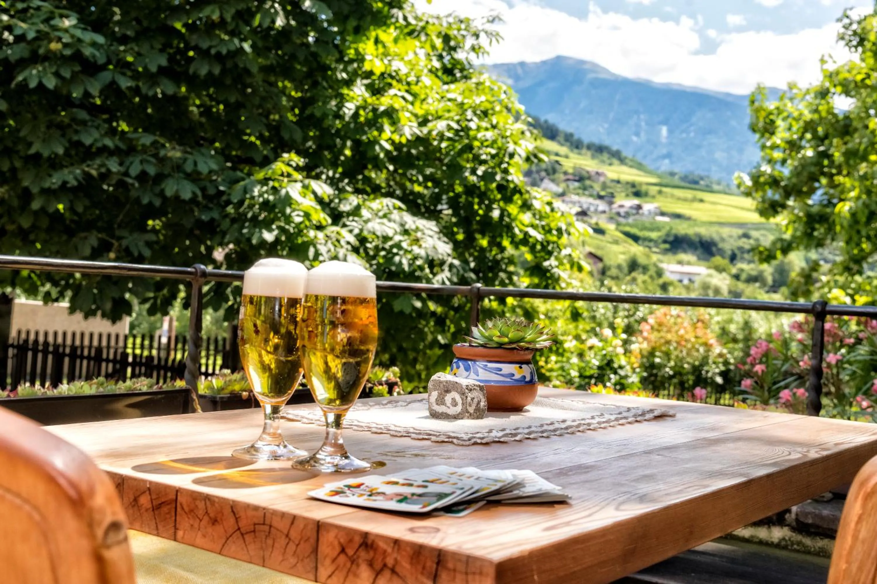 Balcony/Terrace in Hotel Brückenwirt