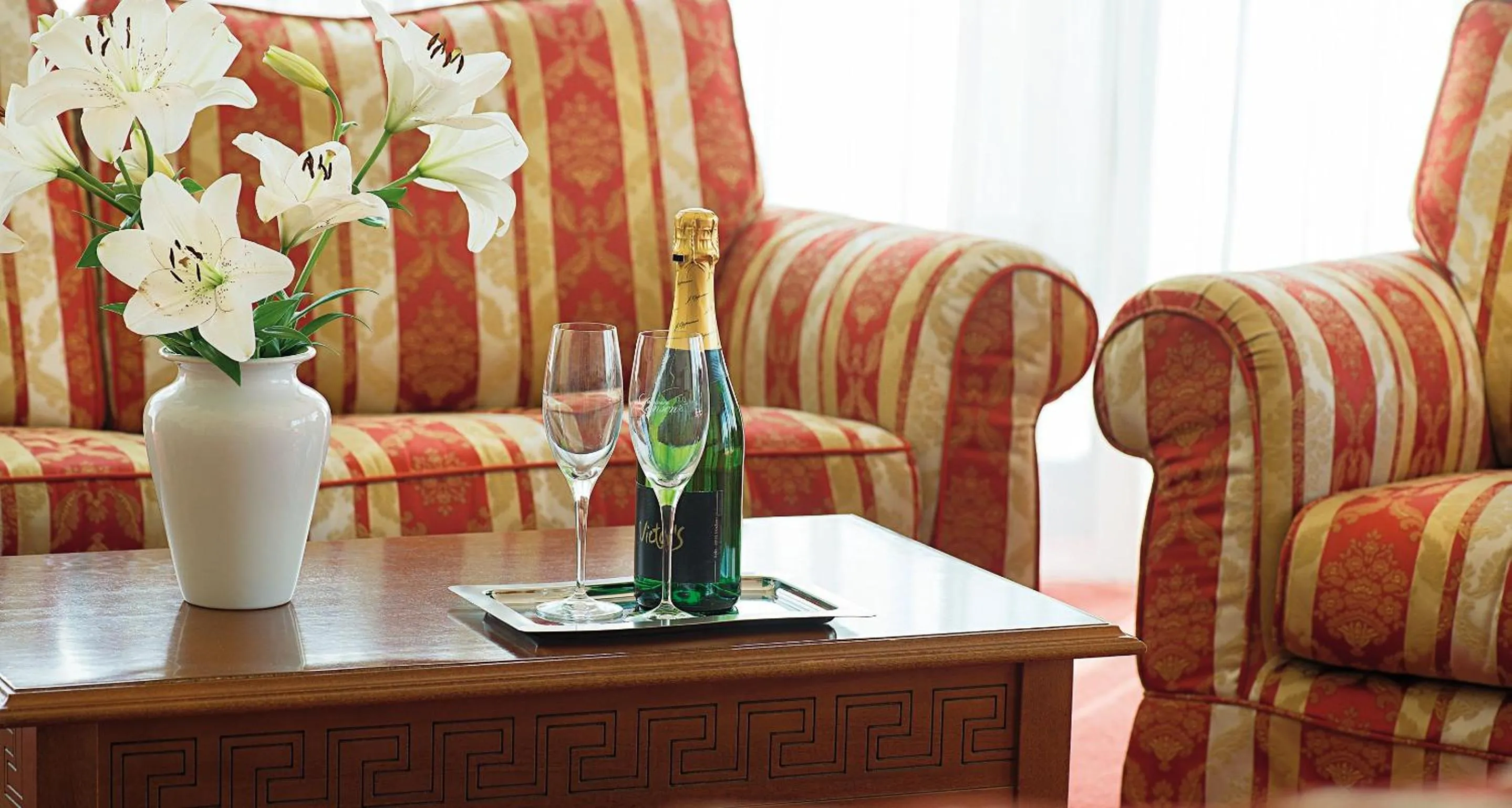 Seating area in Victor's Residenz-Hotel Erfurt