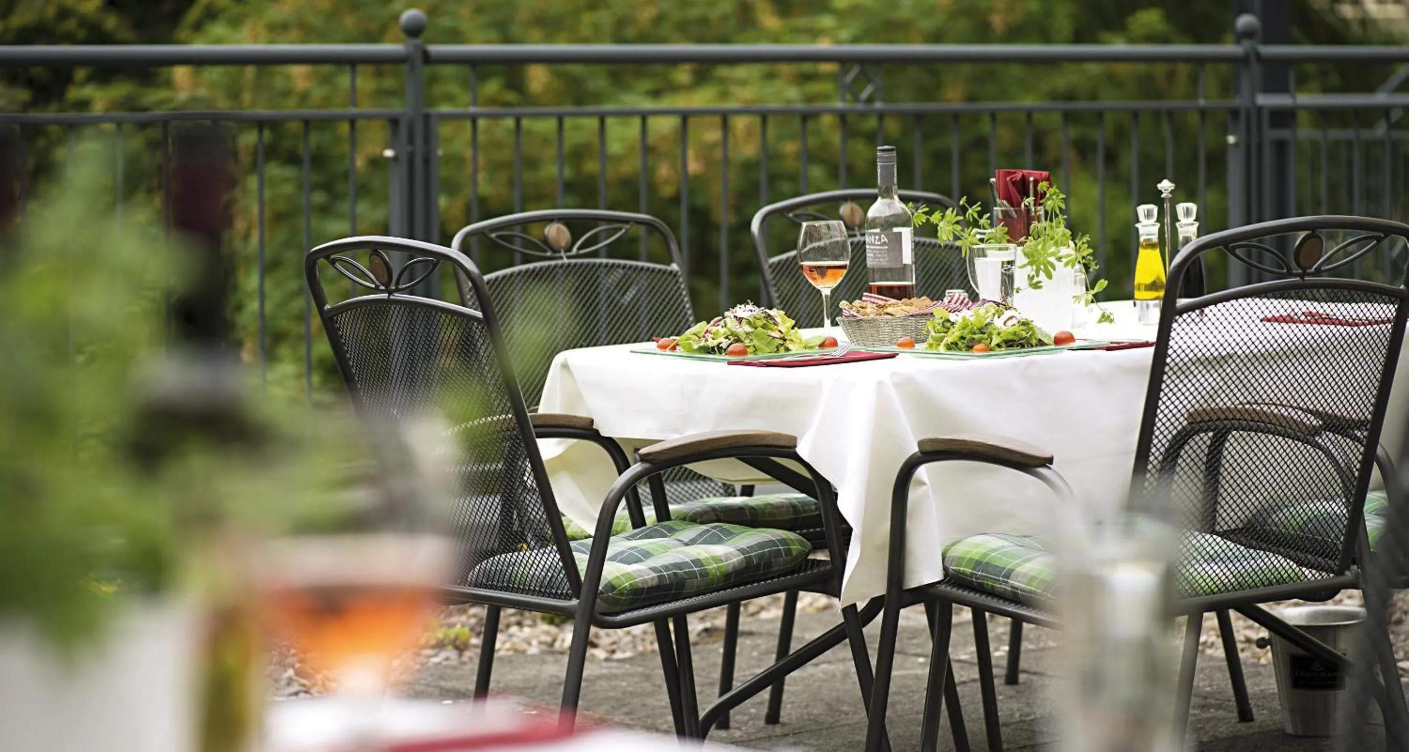 Balcony/Terrace in Victor's Residenz-Hotel Erfurt