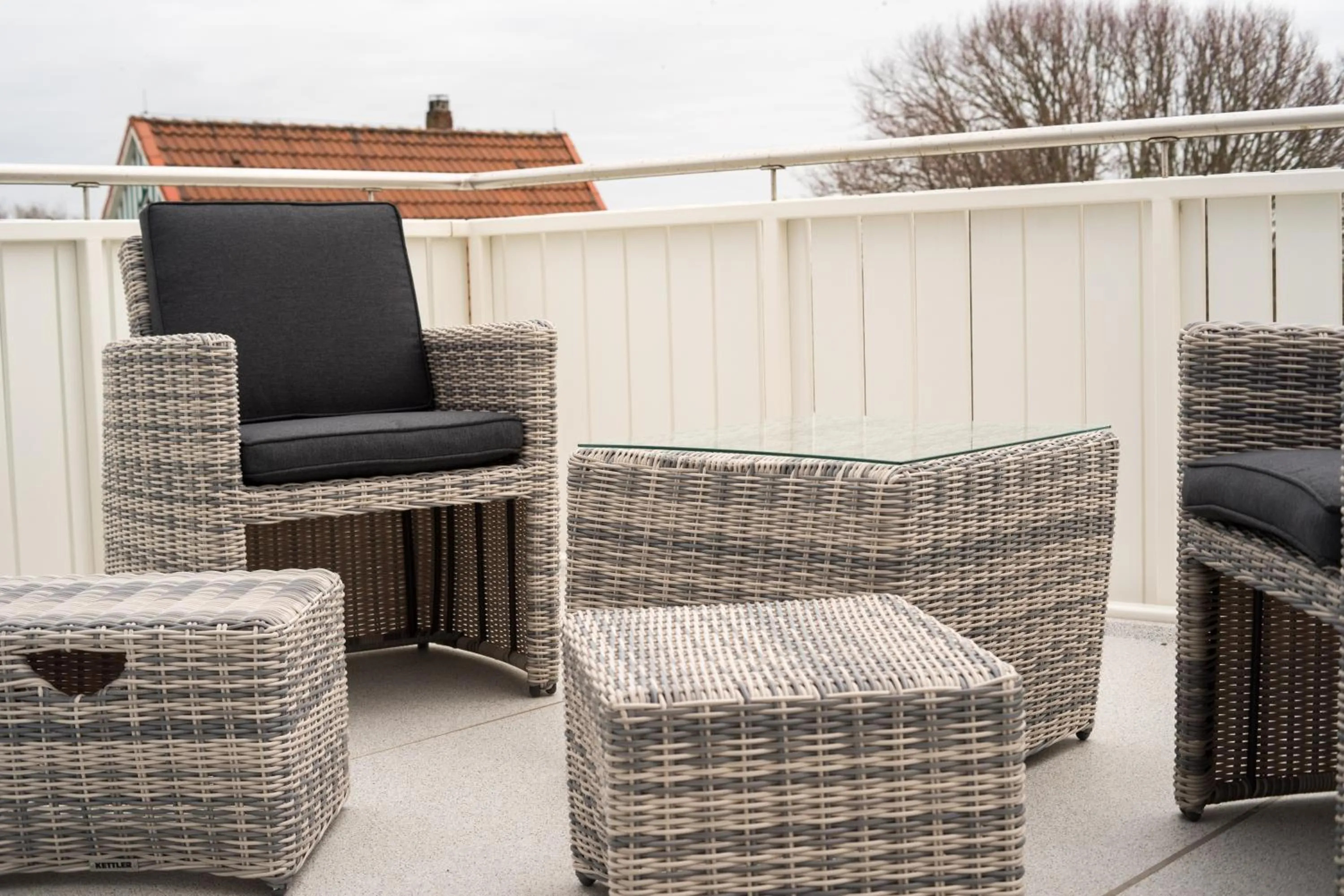 Balcony/Terrace in Hotel Nige Hus