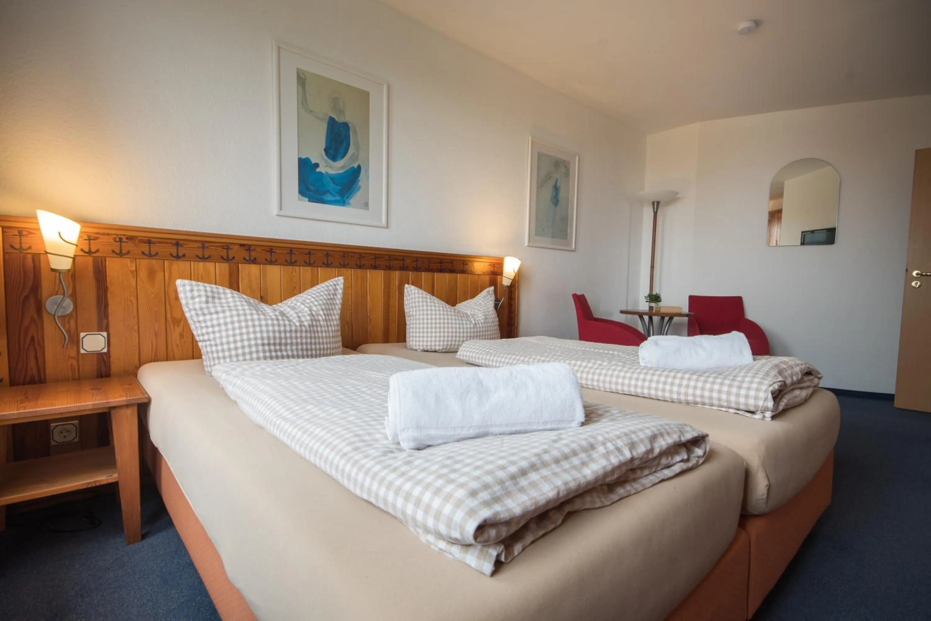 Bedroom, Bed in Hotel Nige Hus