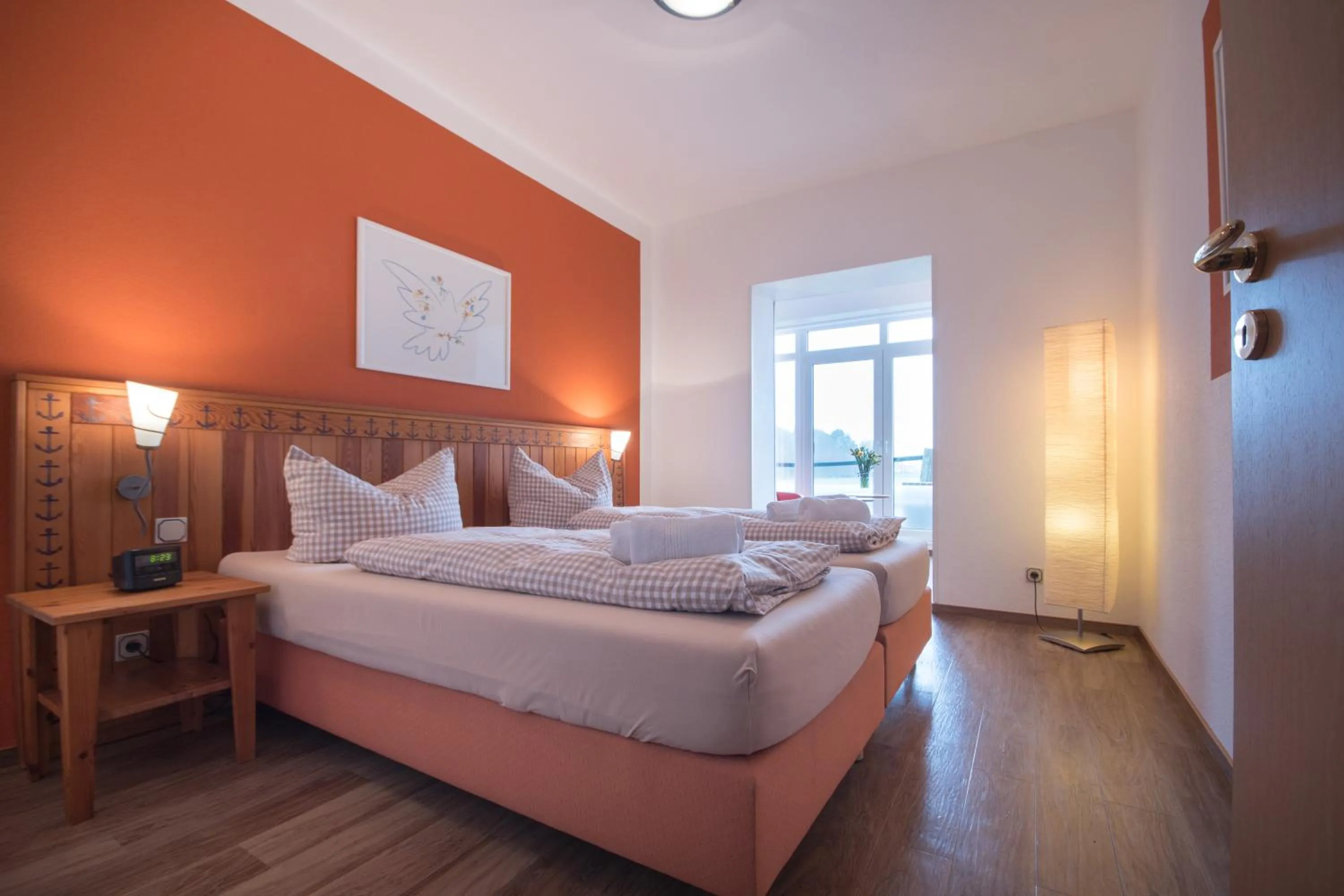 Bedroom, Bed in Hotel Nige Hus