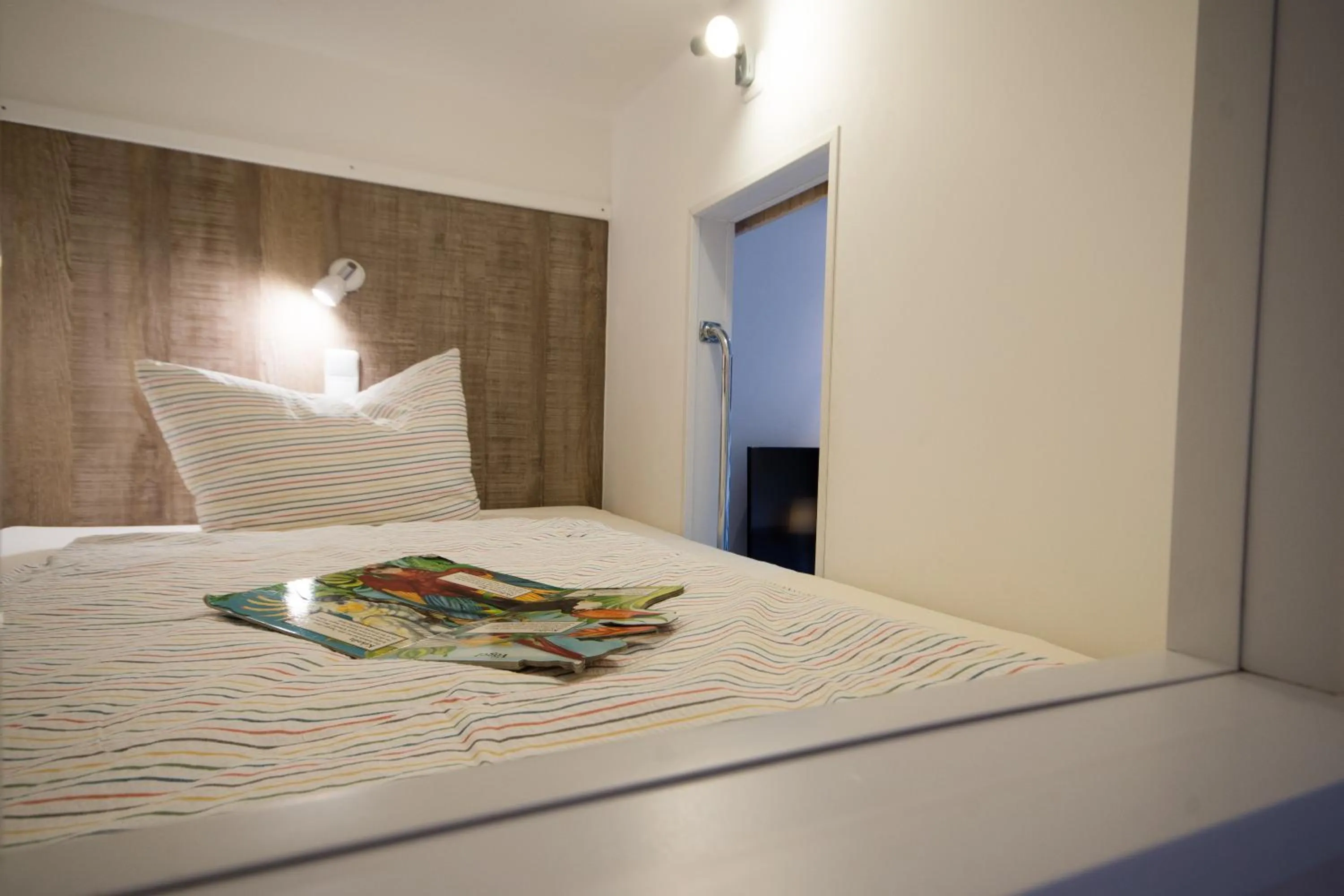 Bed in Hotel Nige Hus