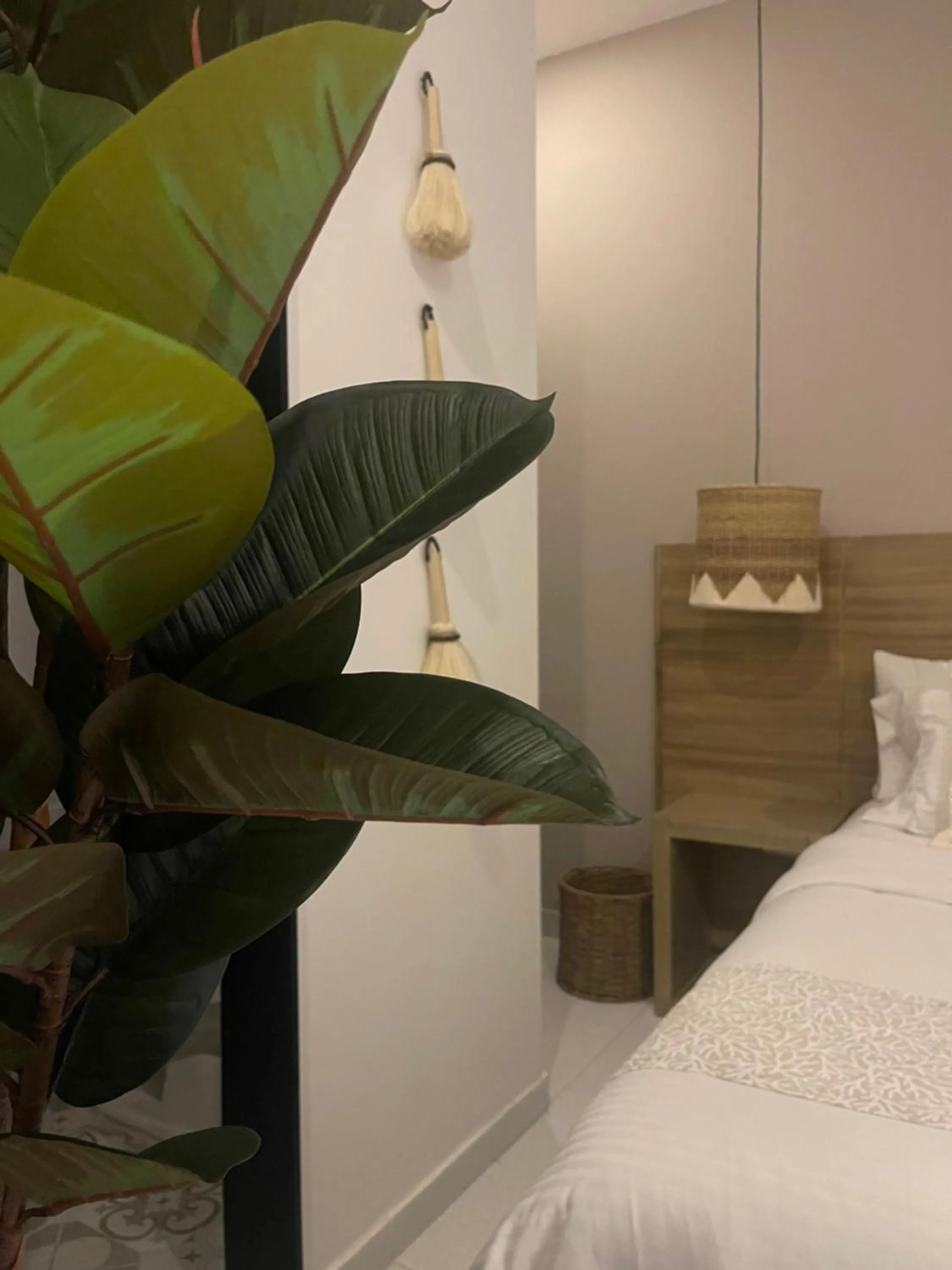 Bed in Moet Medellin Hotel