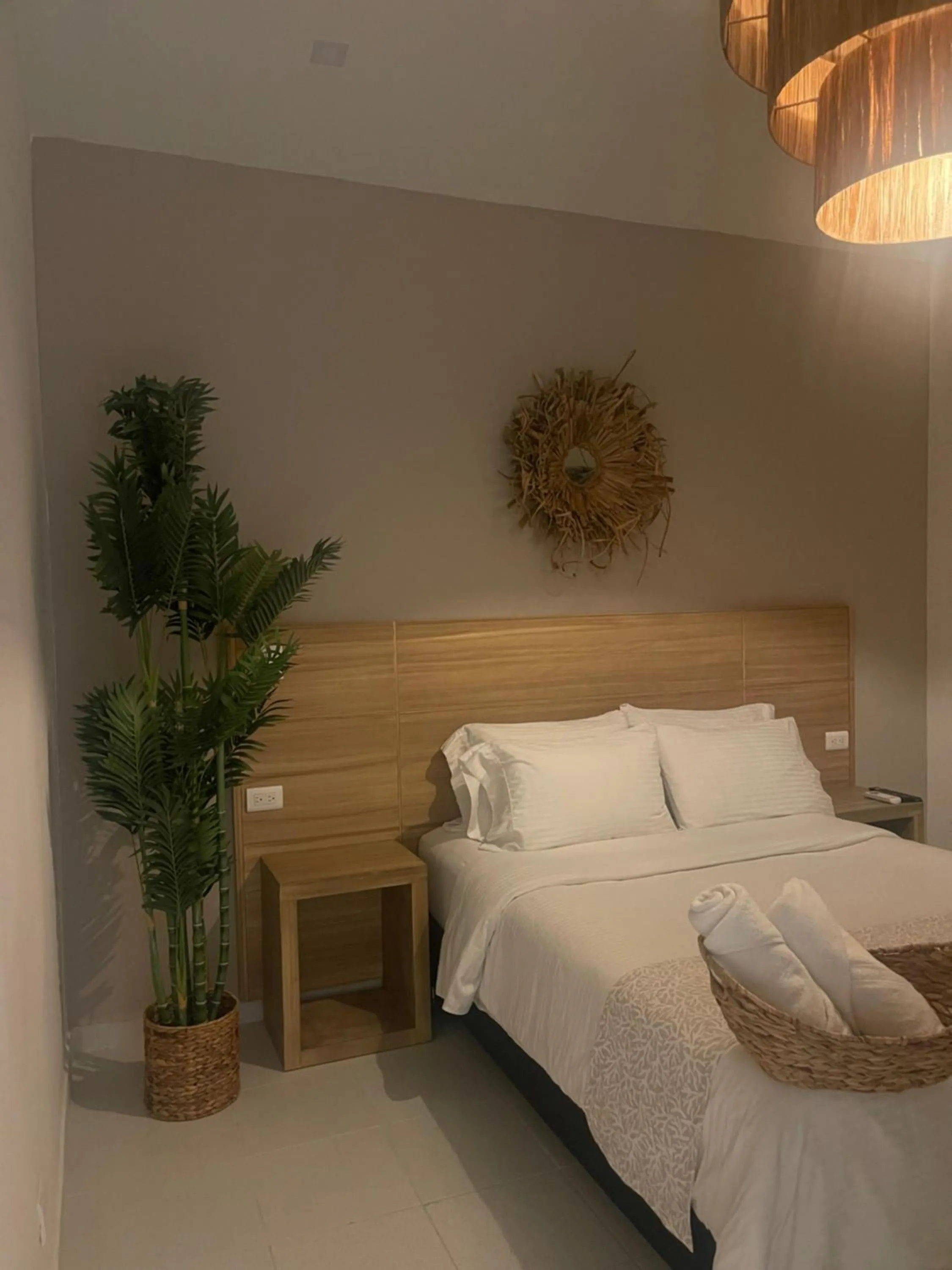 Bed in Moet Medellin Hotel