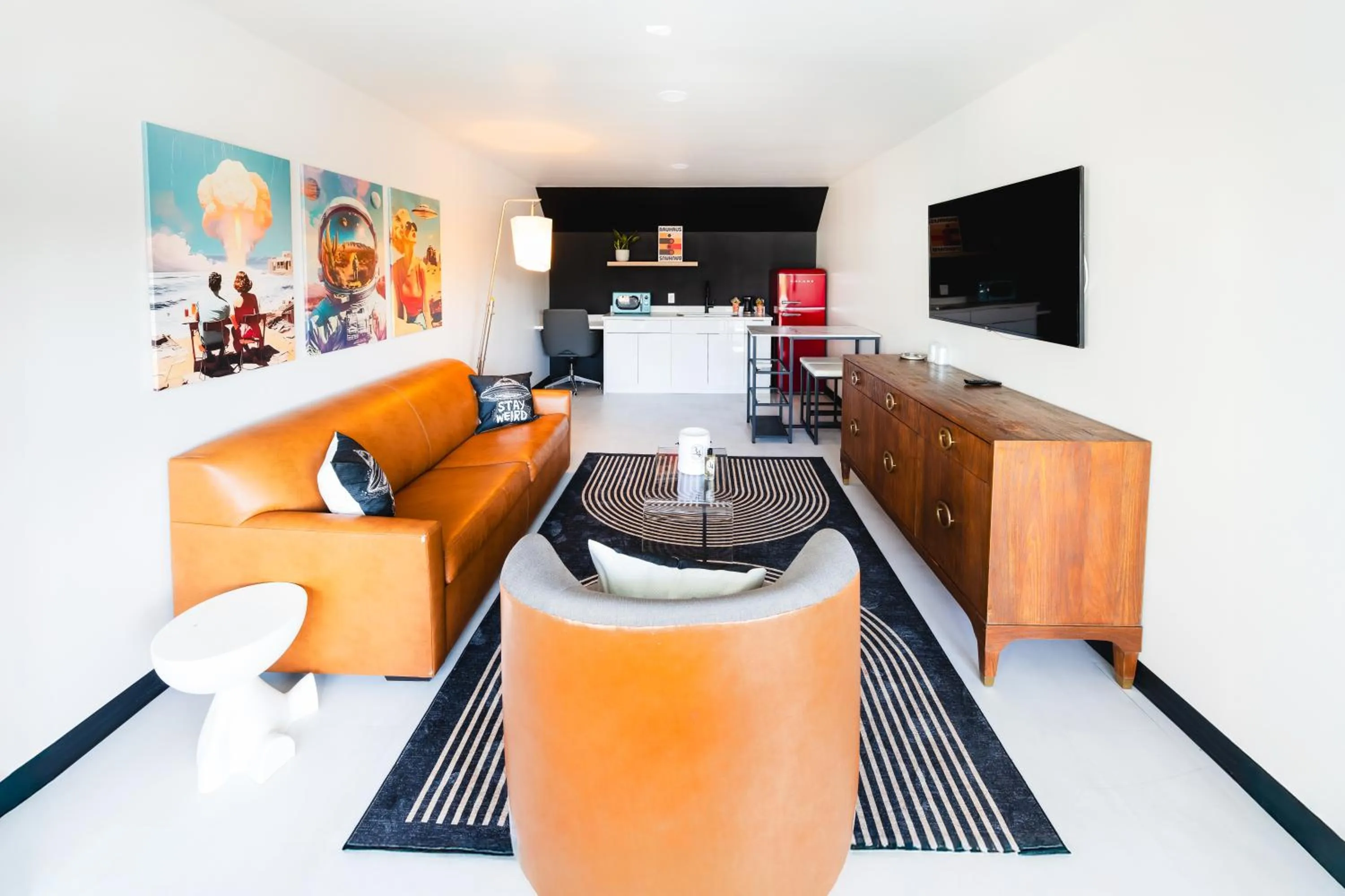 Living room in Heights House Hotel - Houston Heights Downtown, an Ascend Collection Hotel