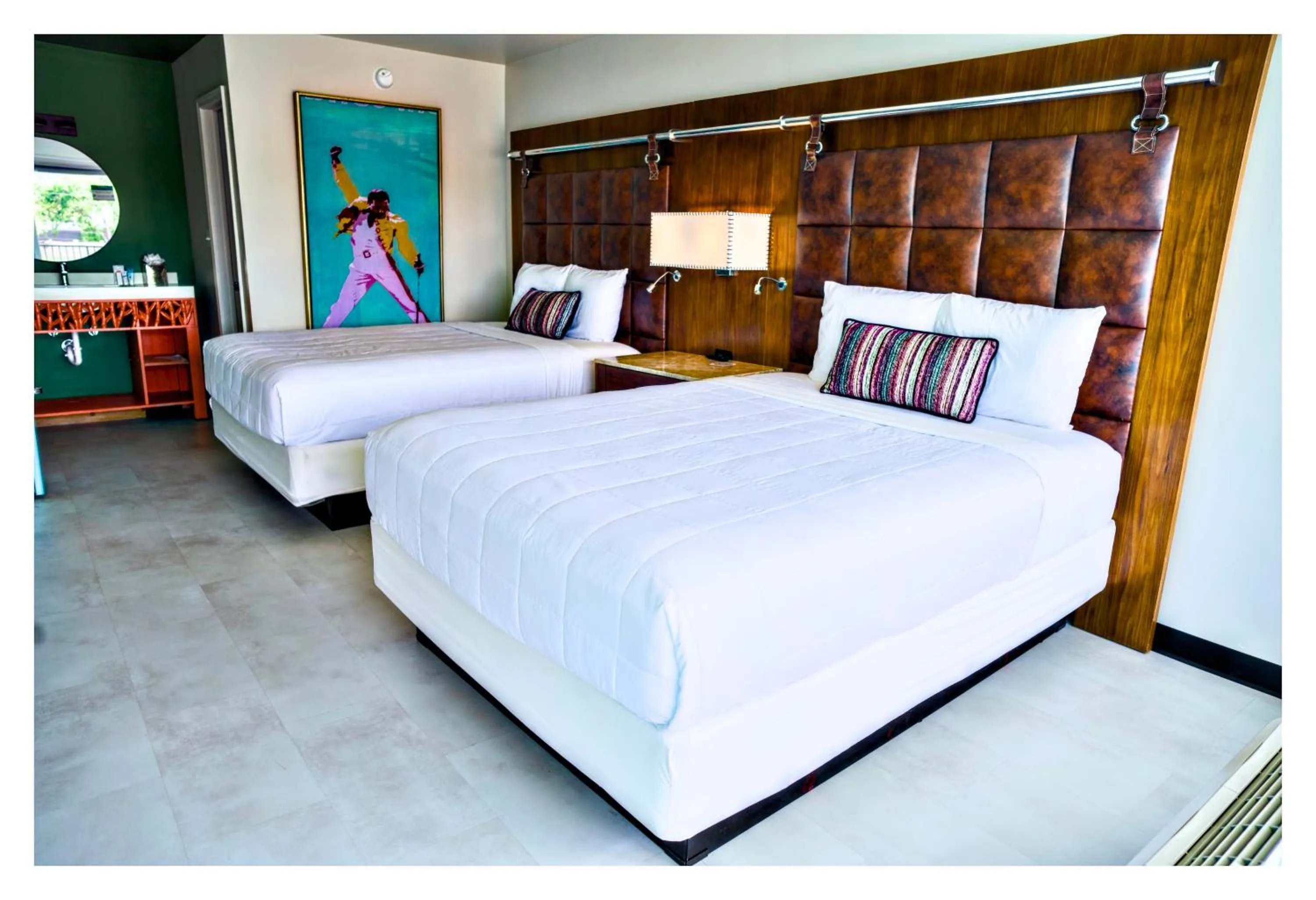 Bedroom, Bed in Heights House Hotel - Houston Heights Downtown, an Ascend Collection Hotel