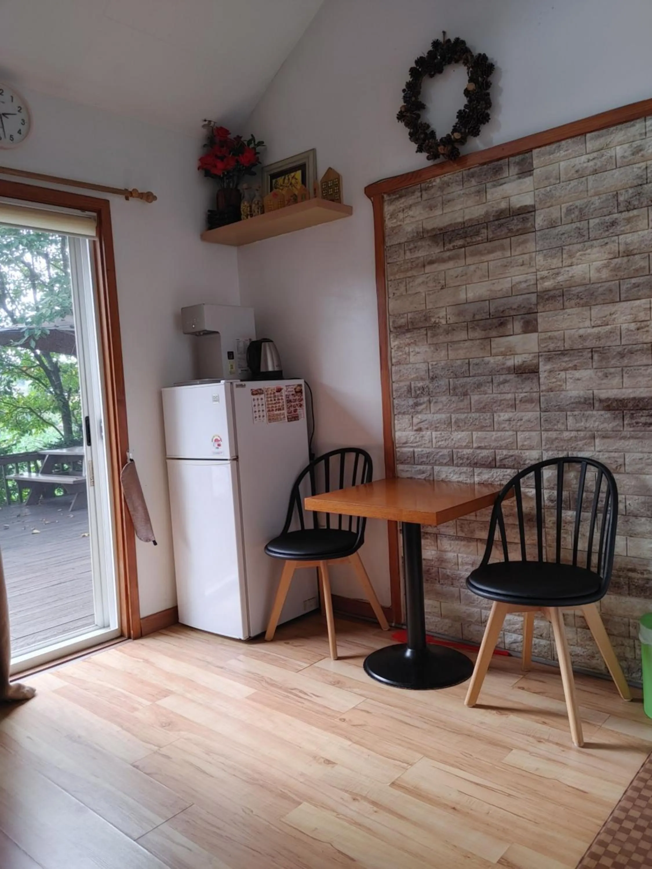 Kitchen or kitchenette in Paju Gamaksan Pension