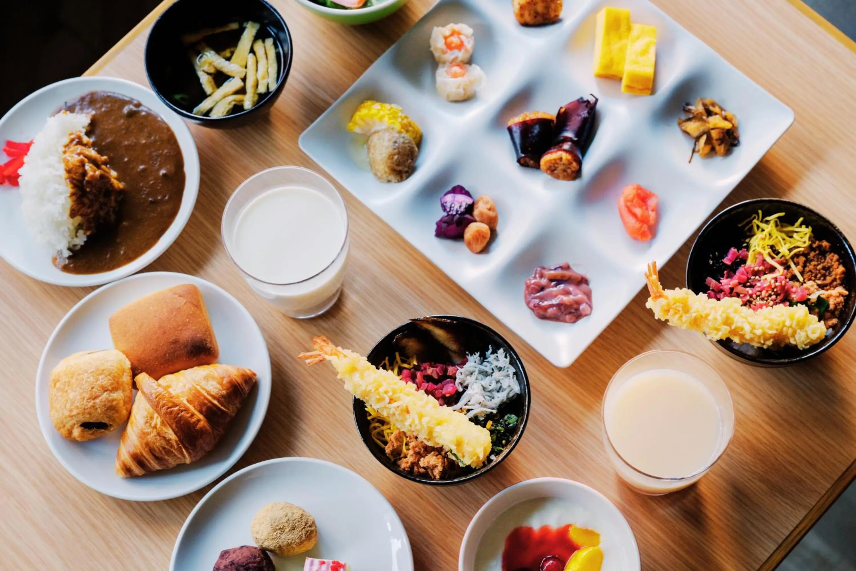 Breakfast in Smile Hotel Premium Hakodate Goryokaku