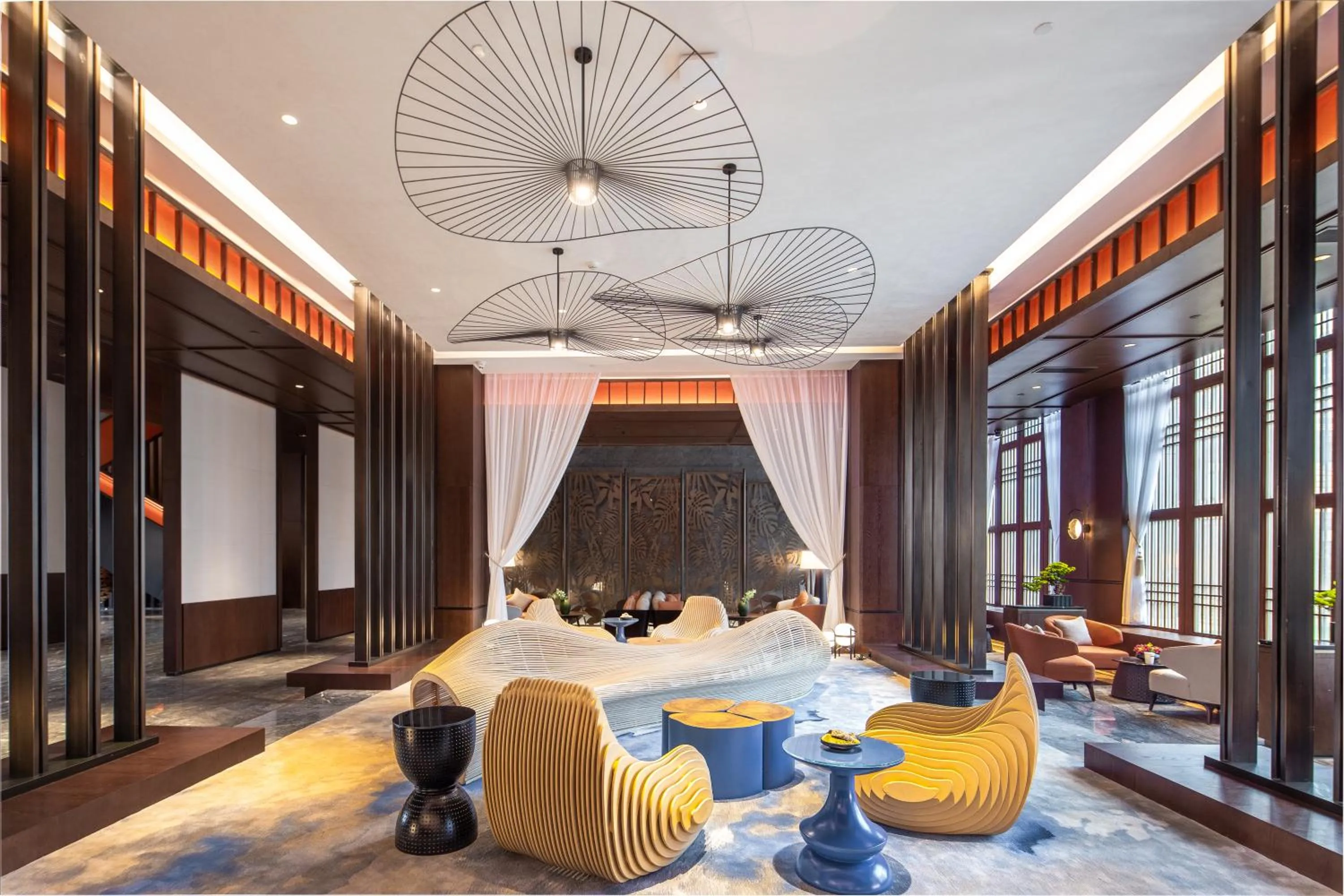 Seating area in Hampton by Hilton Nanhai Haikou