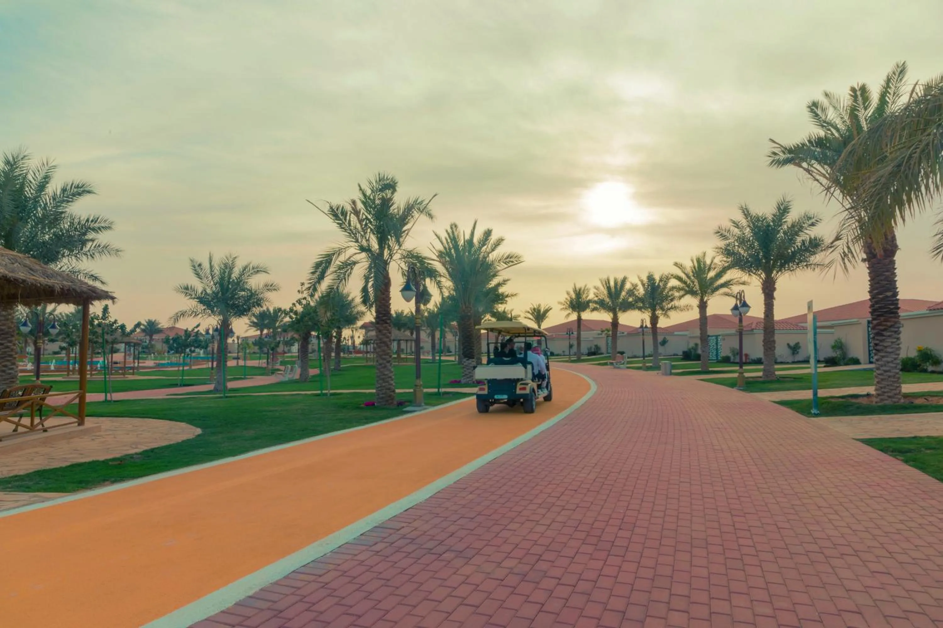 Garden in Swiss Luxury Villas