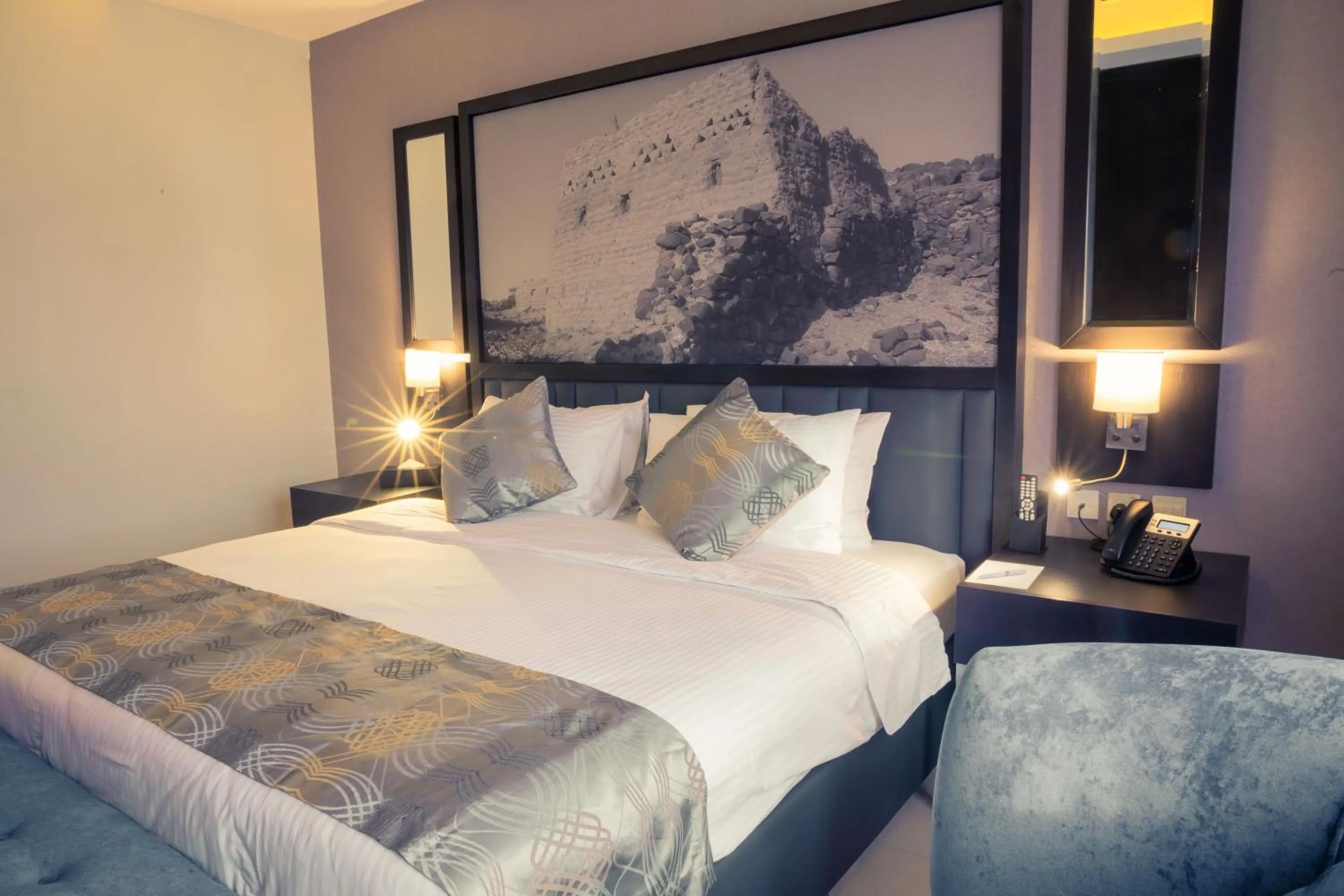 Bed in Swiss Luxury Villas