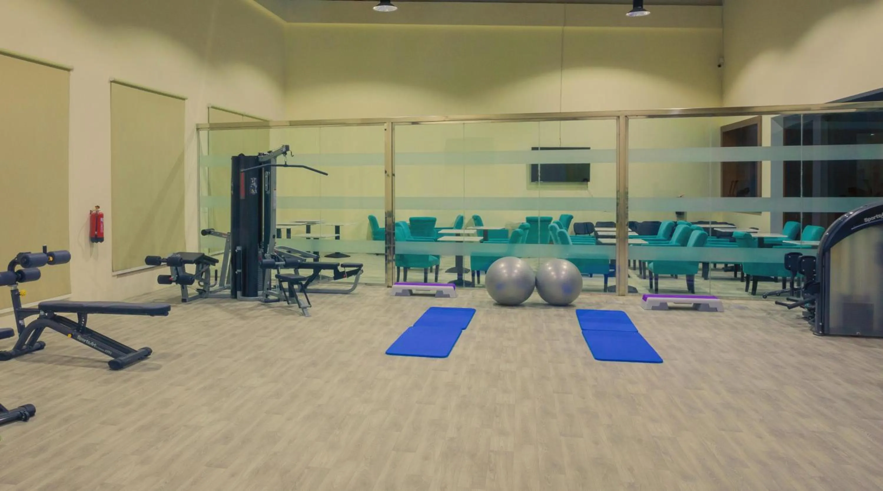 Fitness centre/facilities in Swiss Luxury Villas