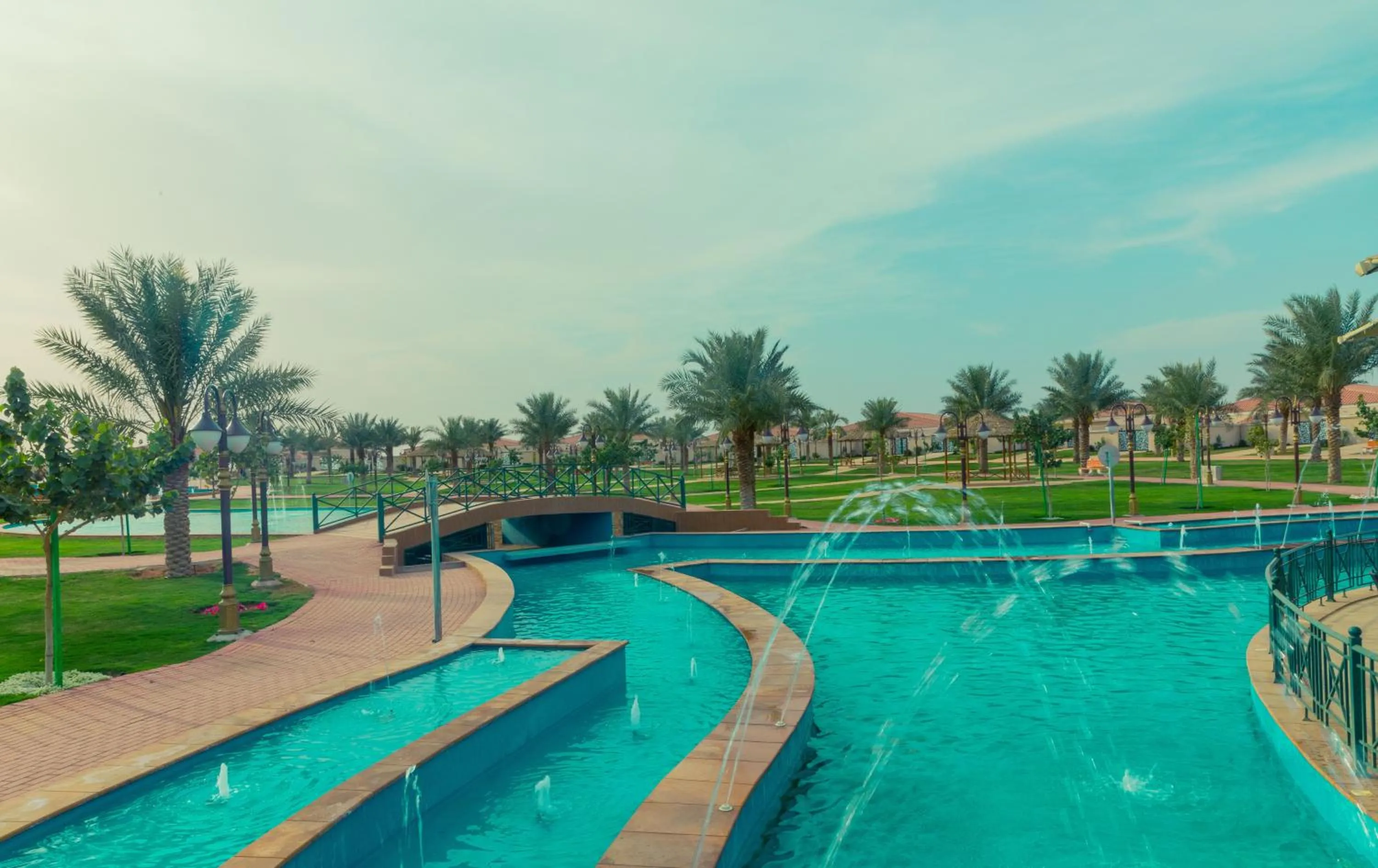Pool view in Swiss Luxury Villas