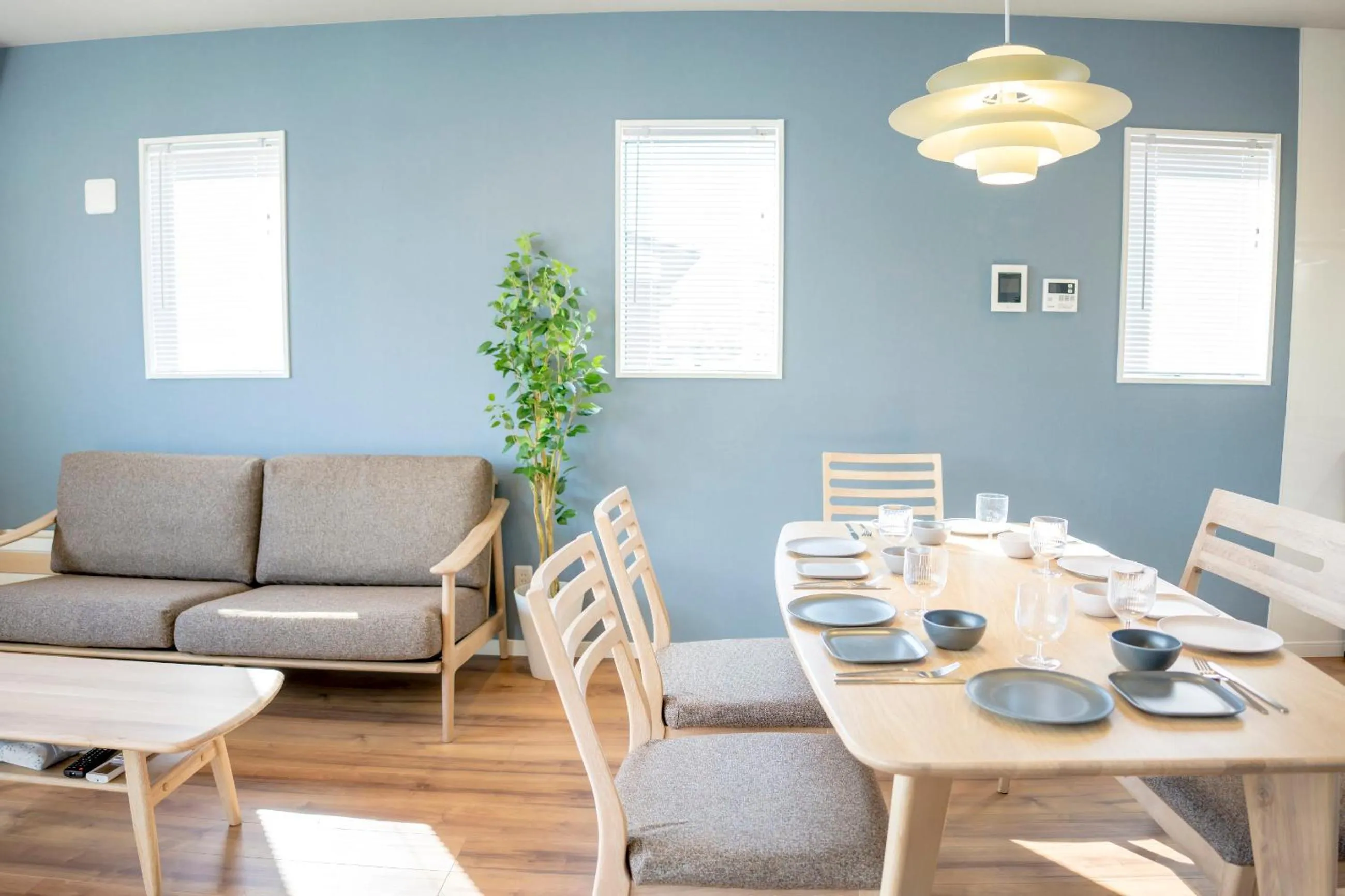 Living room in Fuji Kurasu 響