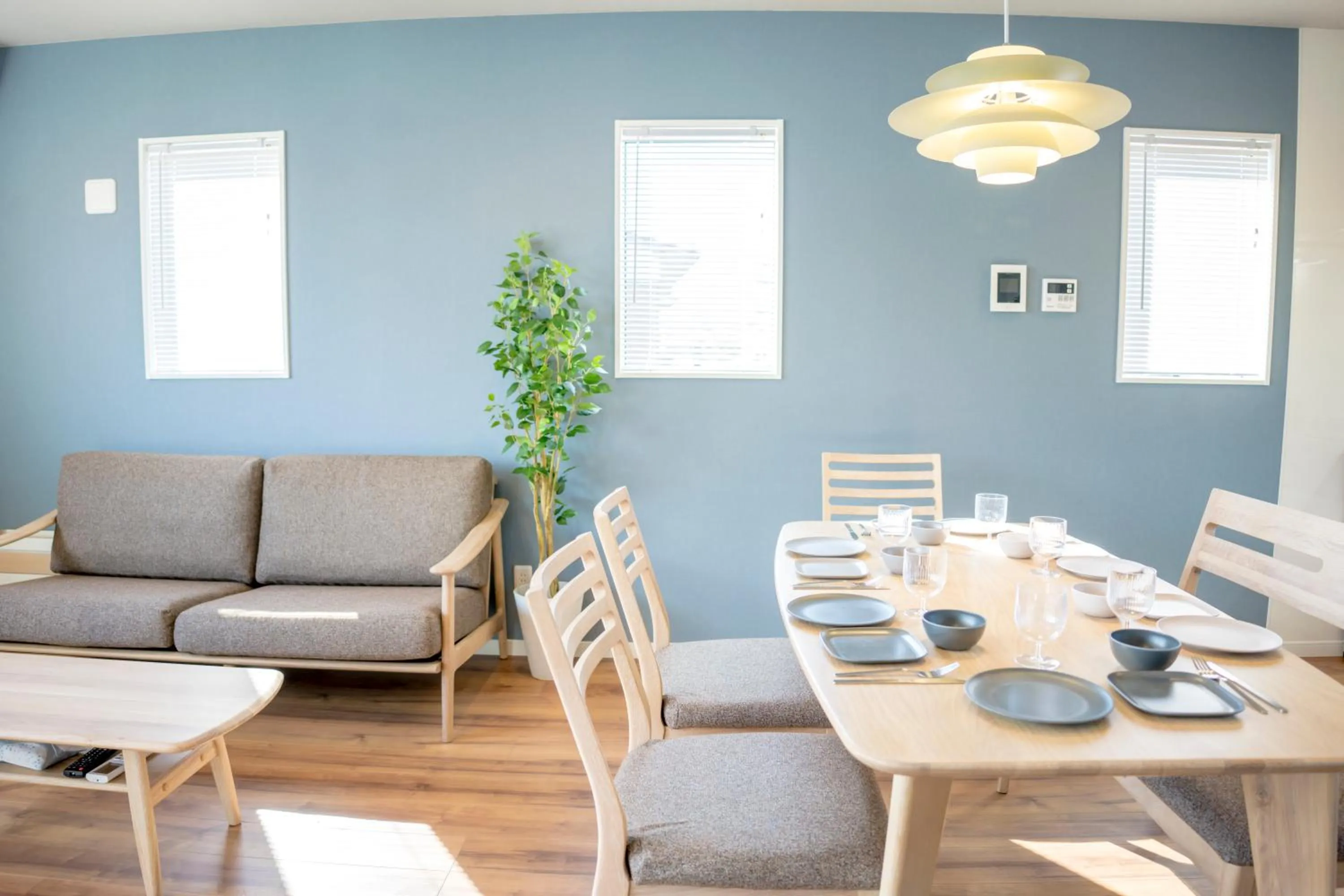 Living room in Fuji Kurasu 響