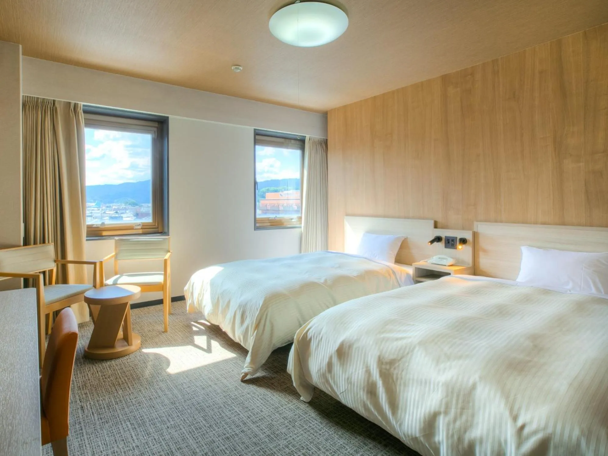 Photo of the whole room, Bed in Maizuru Grand Hotel