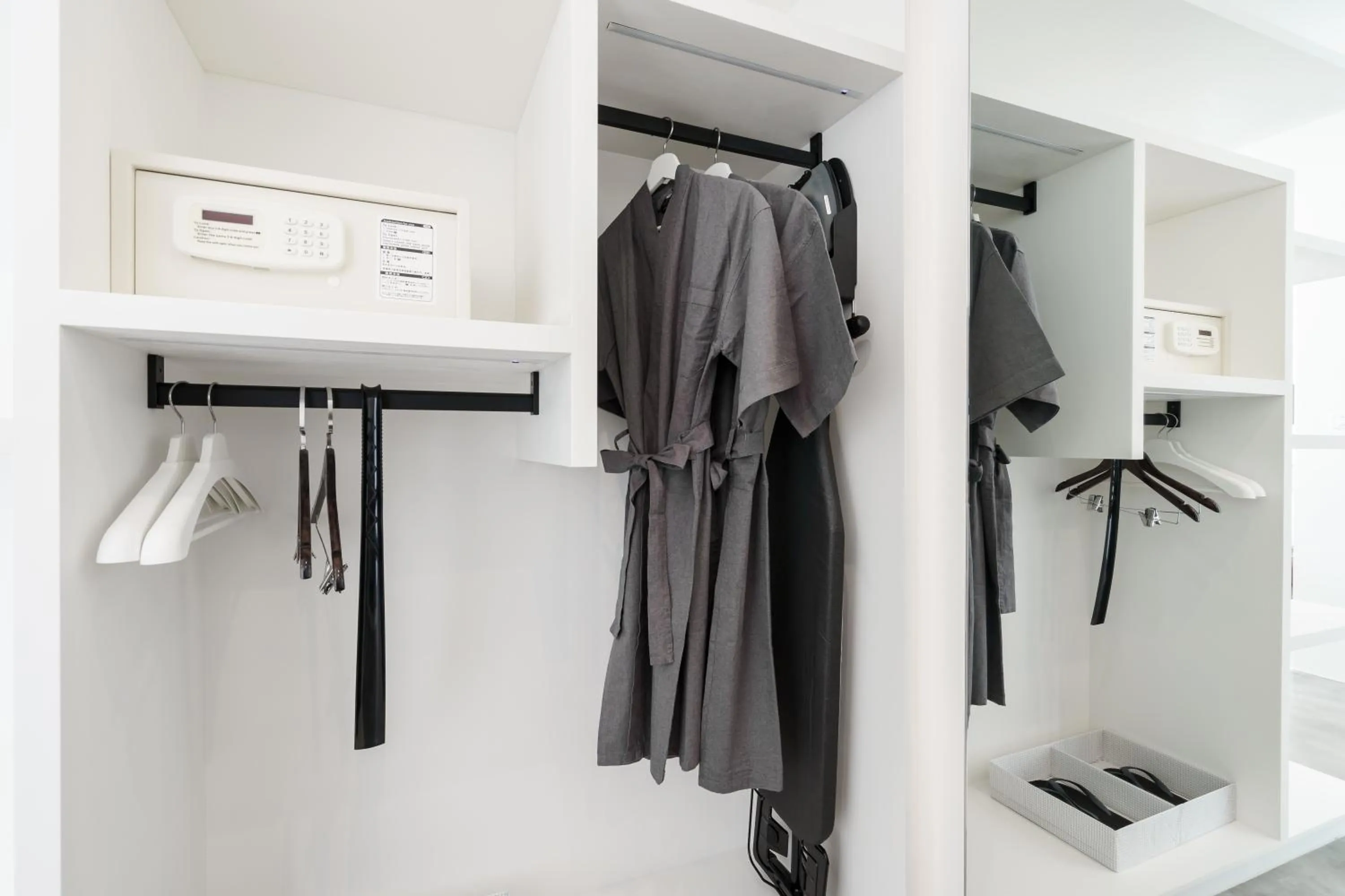 wardrobe in UniQue BoutiQue Resort