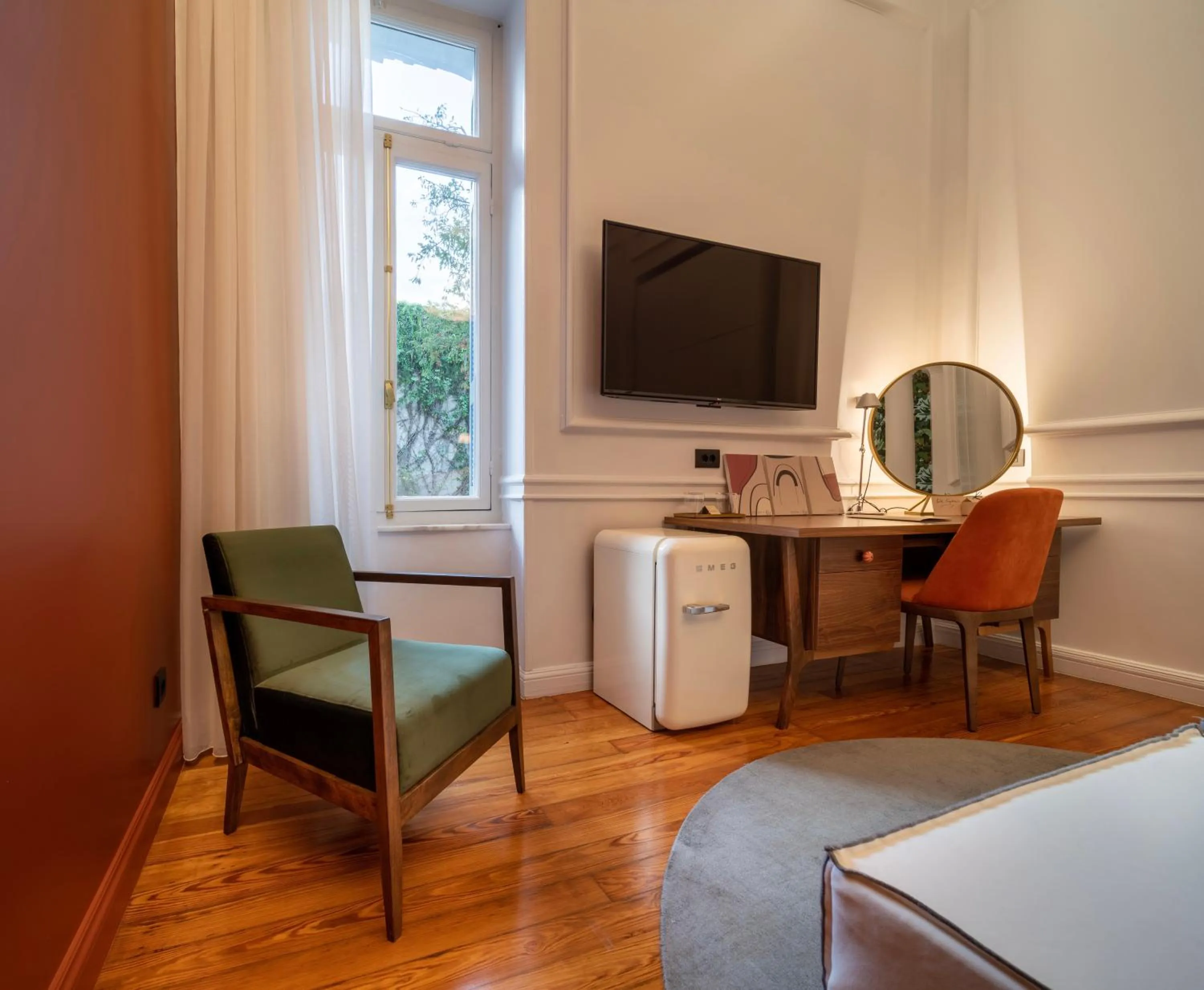Seating area in The Bold Type Hotel, a Member of Design Hotels