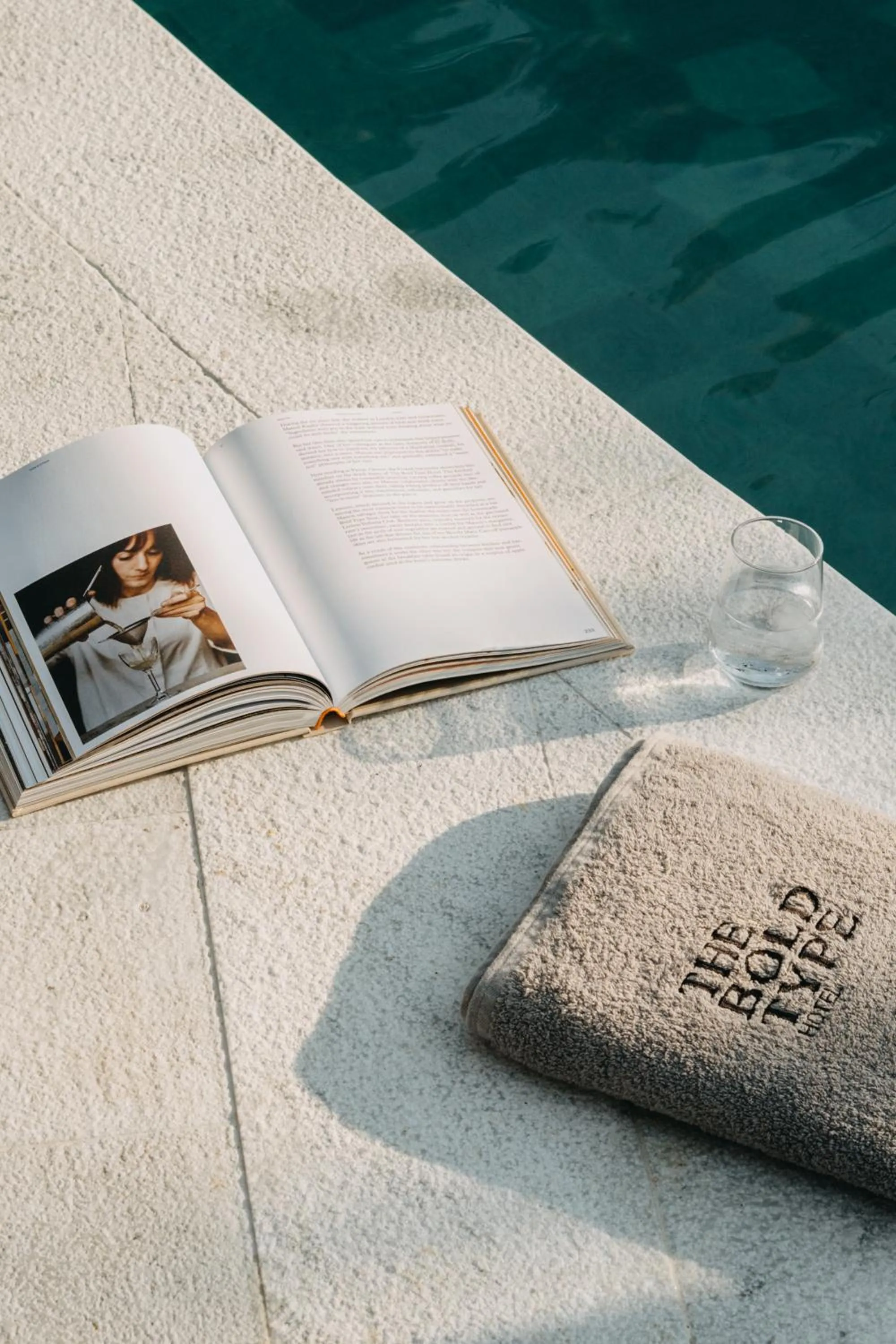 Swimming pool in The Bold Type Hotel, a Member of Design Hotels