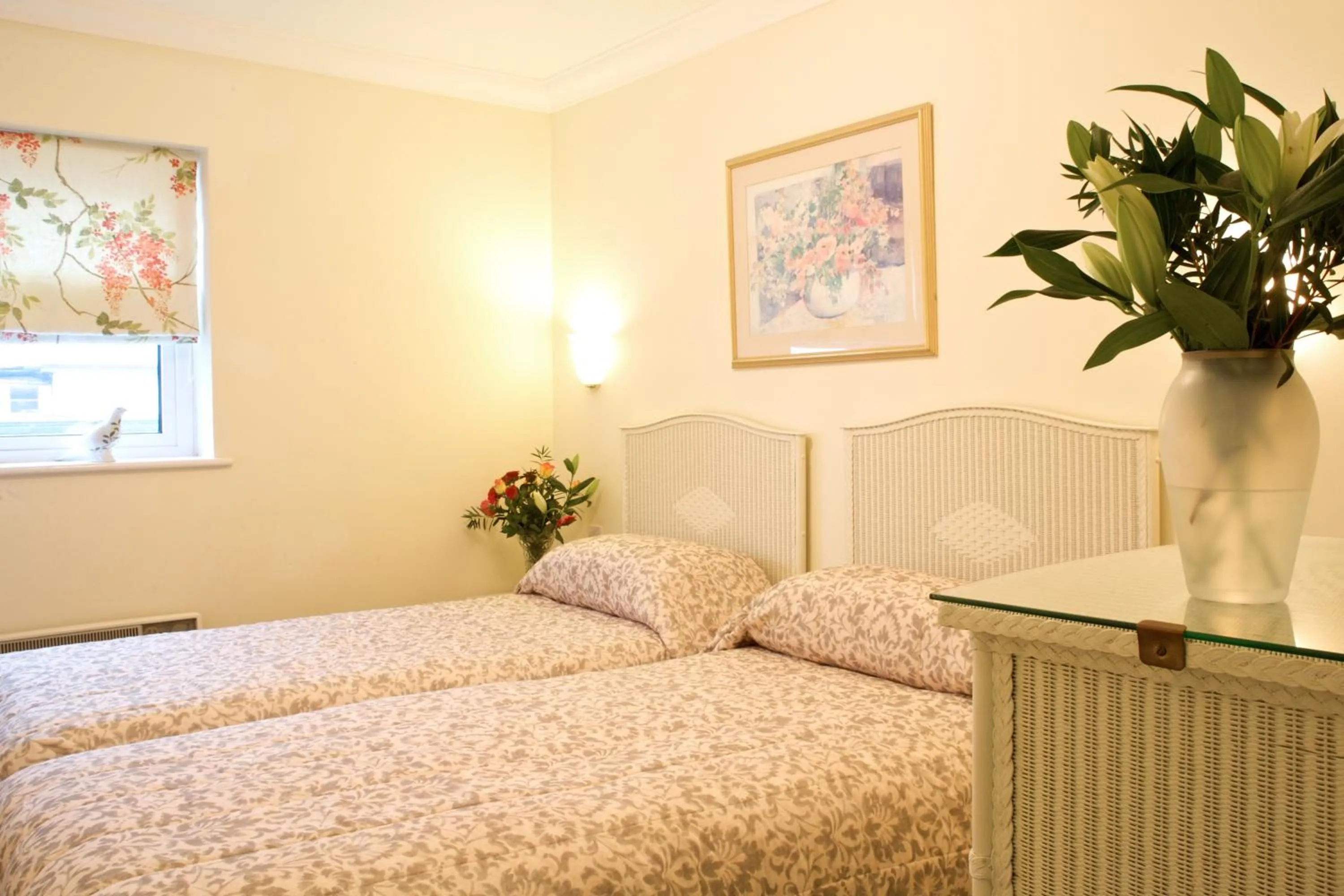 Photo of the whole room, Bed in The Corbyn Apartments