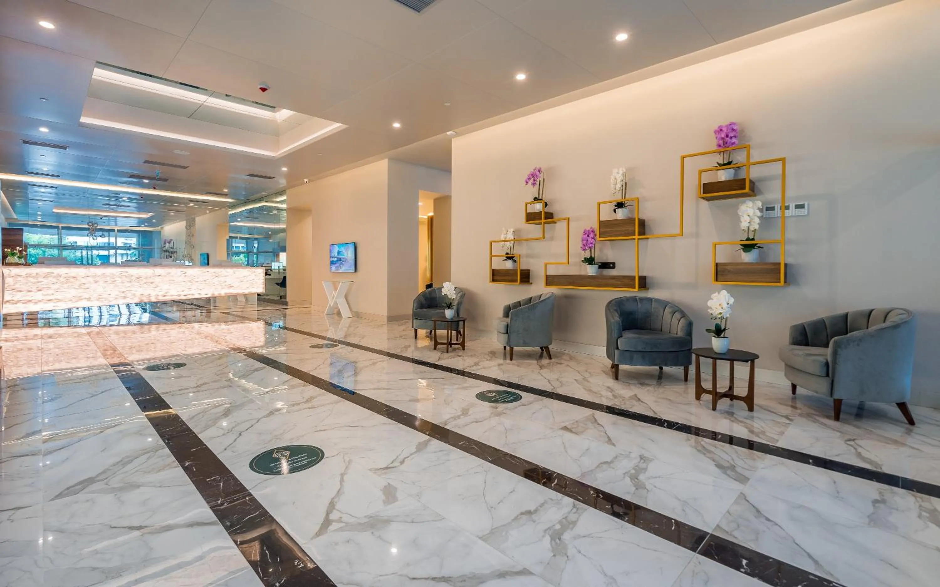Lobby or reception in Orbi City Hotel Official