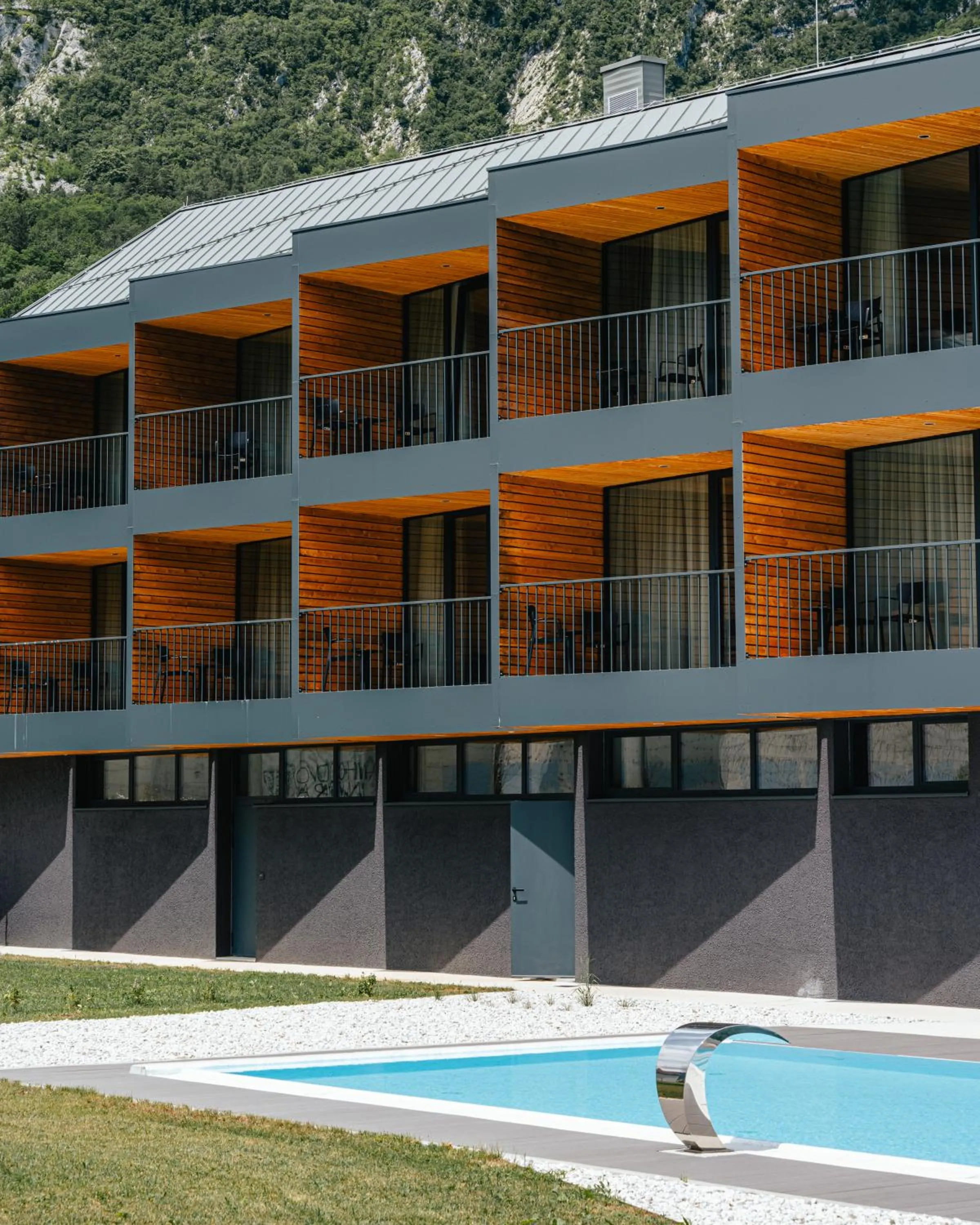 Property building in Hotel Soča