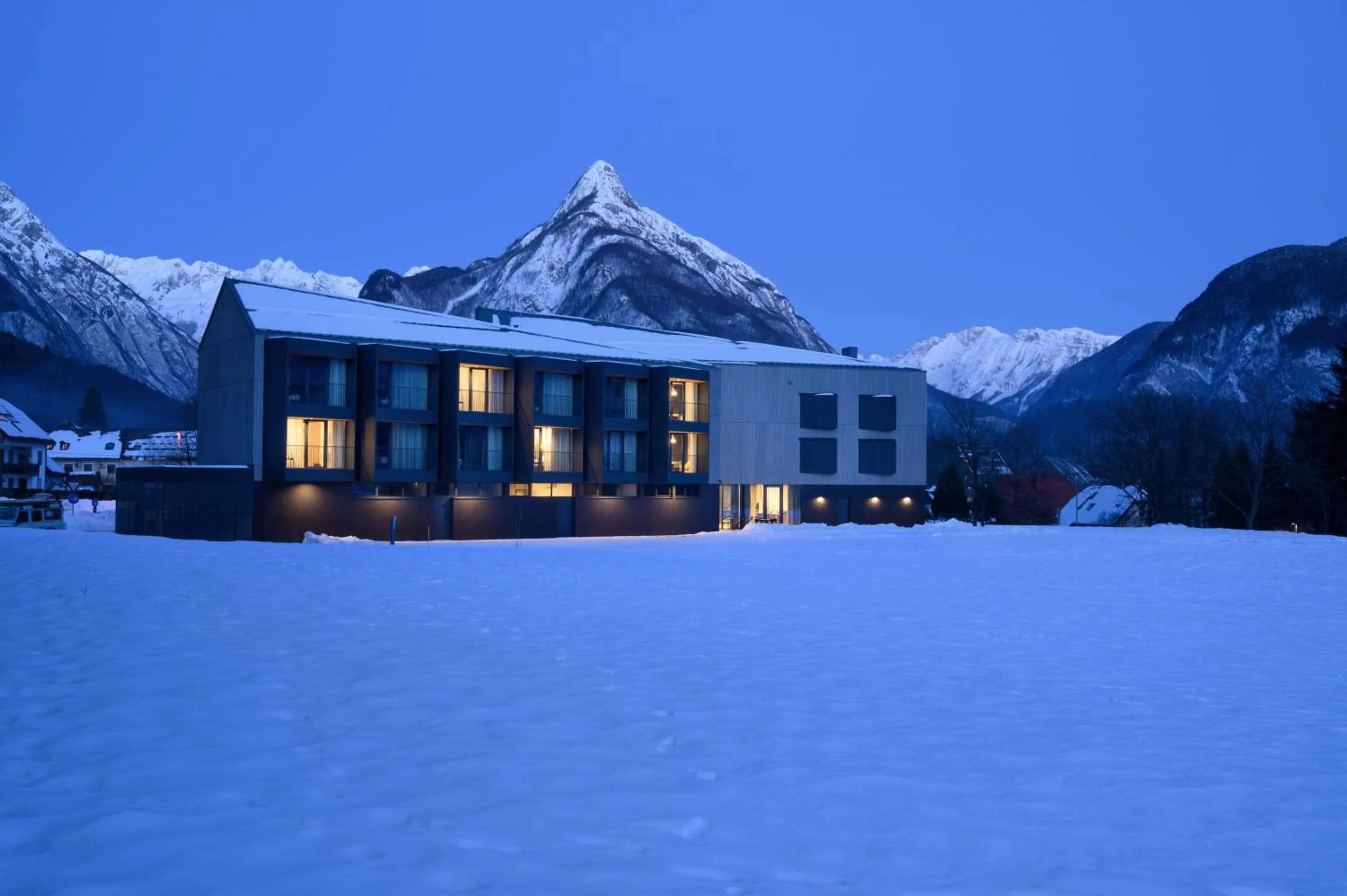 Property building in Hotel Soča