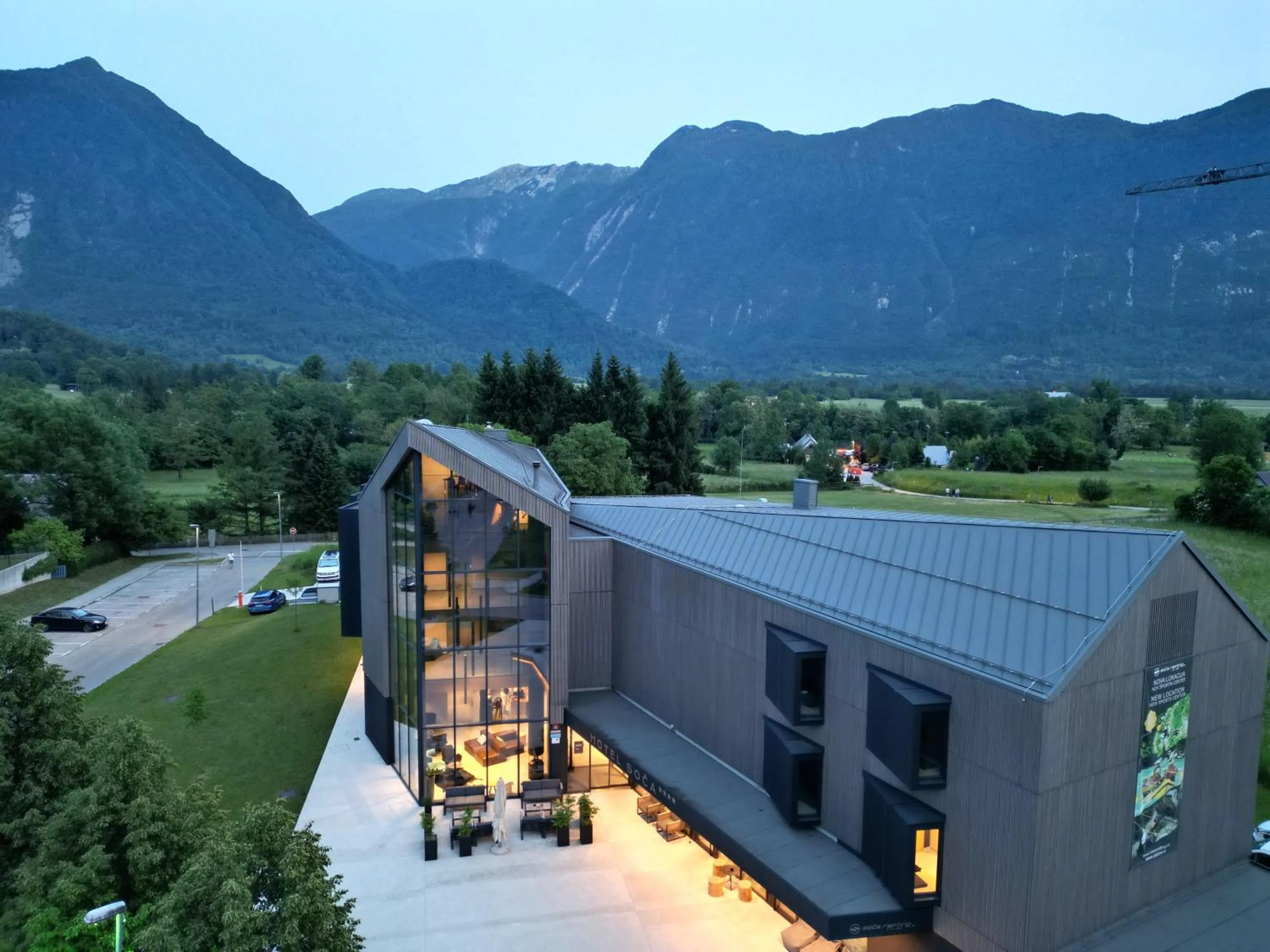 Property building in Hotel Soča