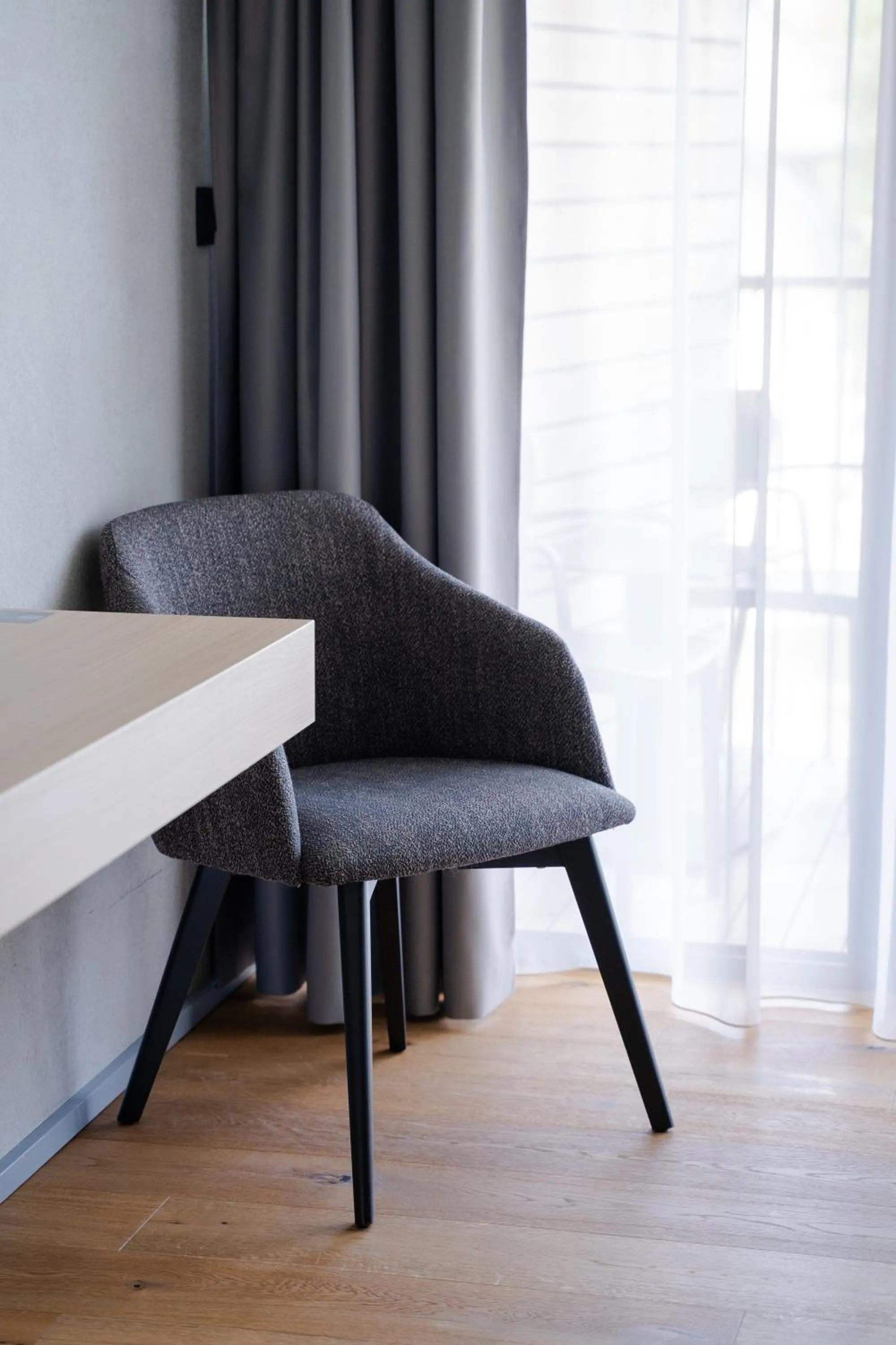 Seating area in Hotel Soča