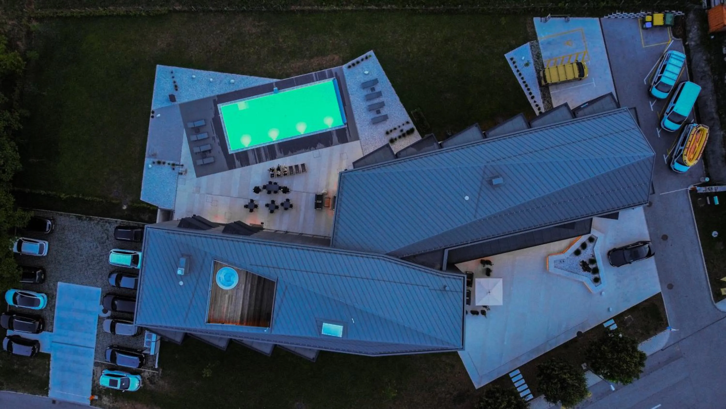 Property building in Hotel Soča