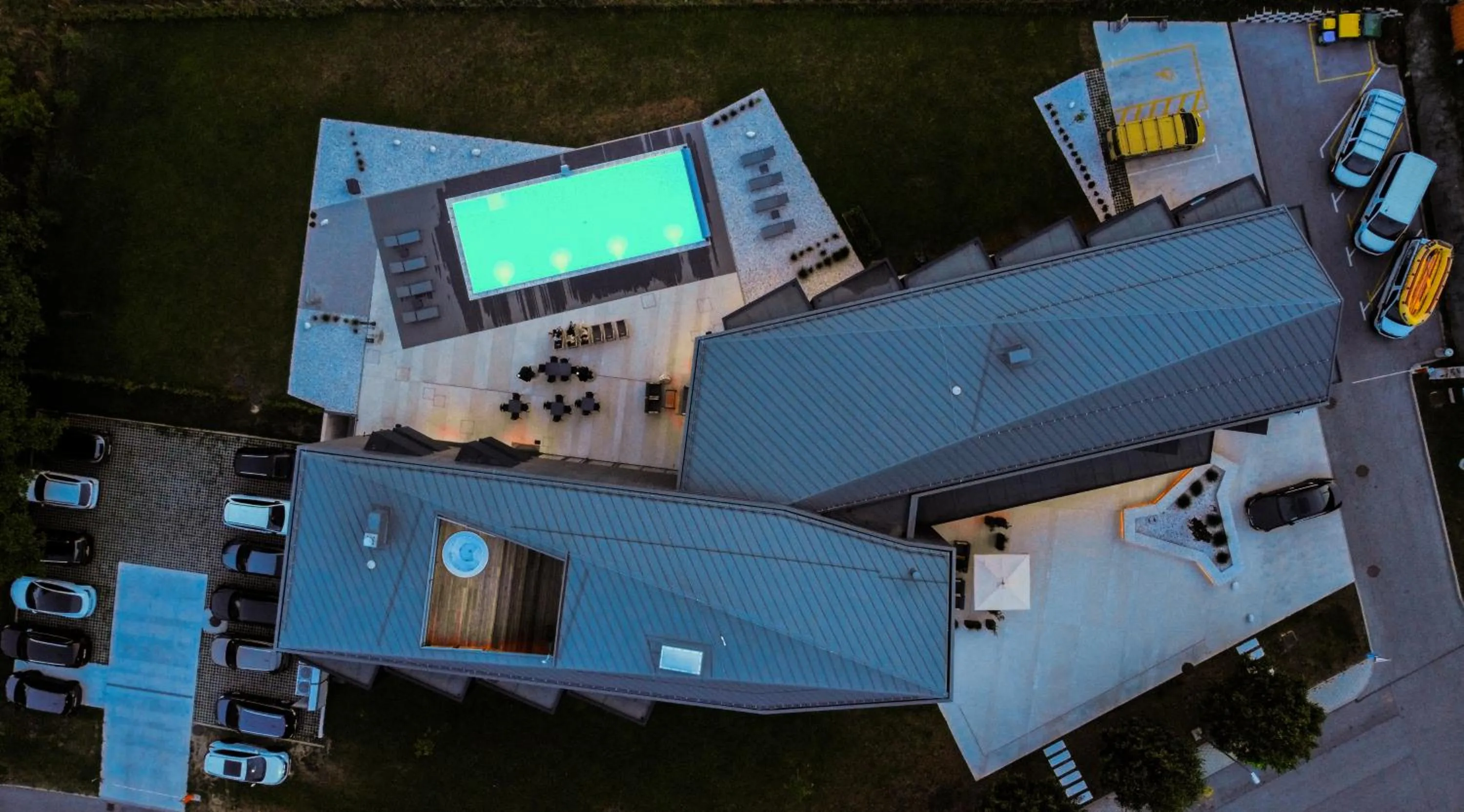 Property building in Hotel Soča