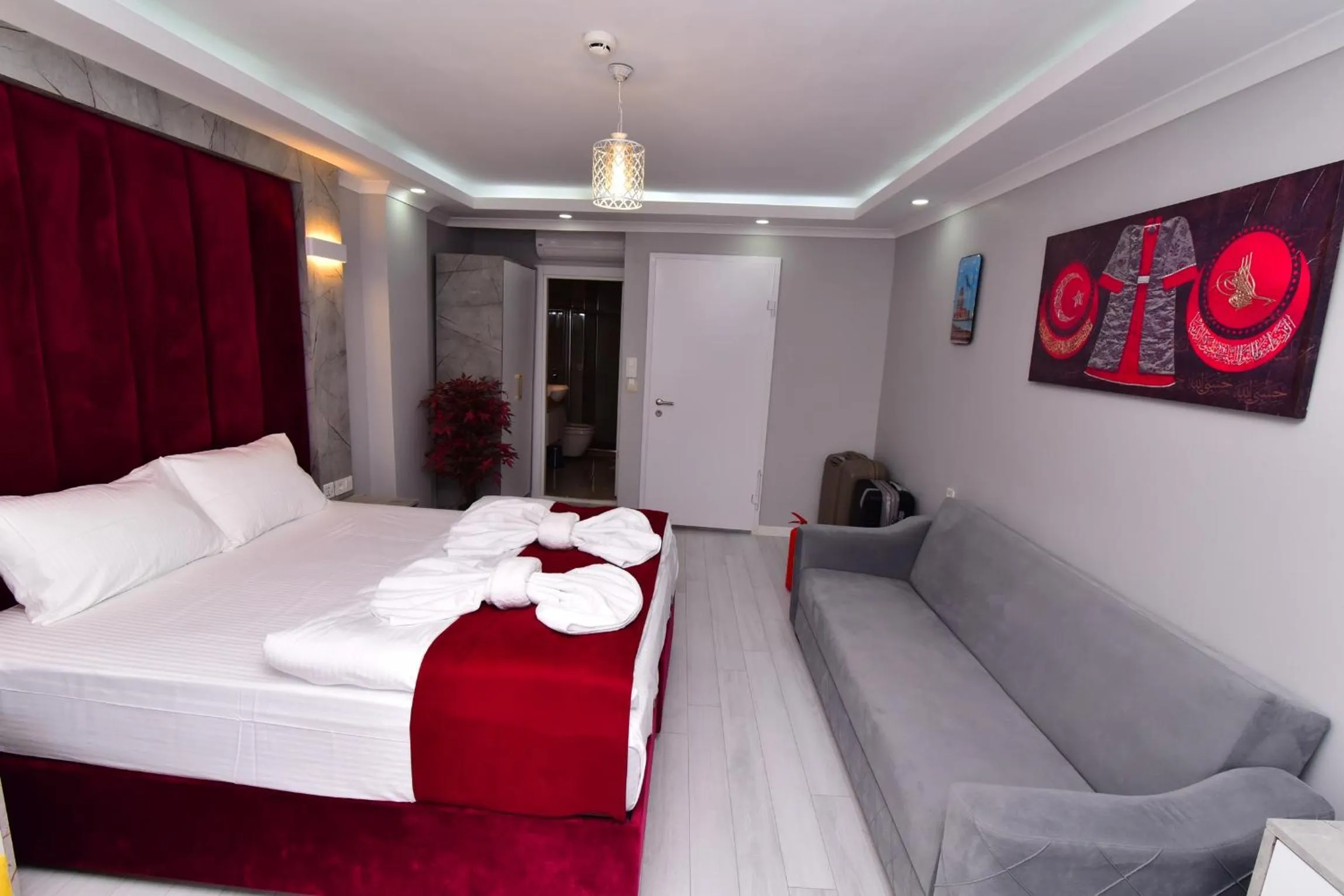 Bed in Little sofia hotel