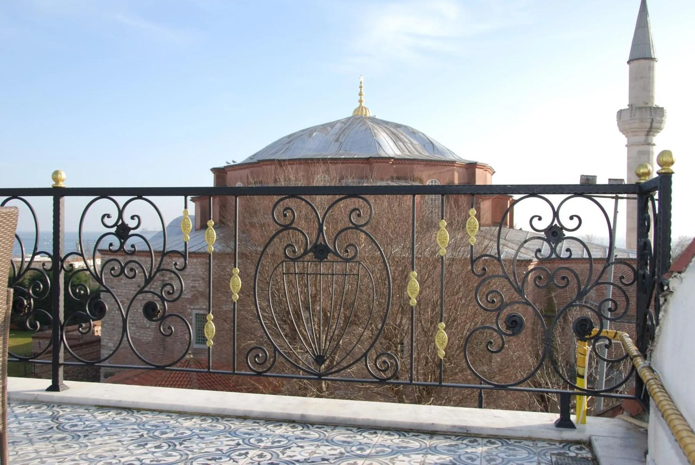 Balcony/Terrace in Little sofia hotel