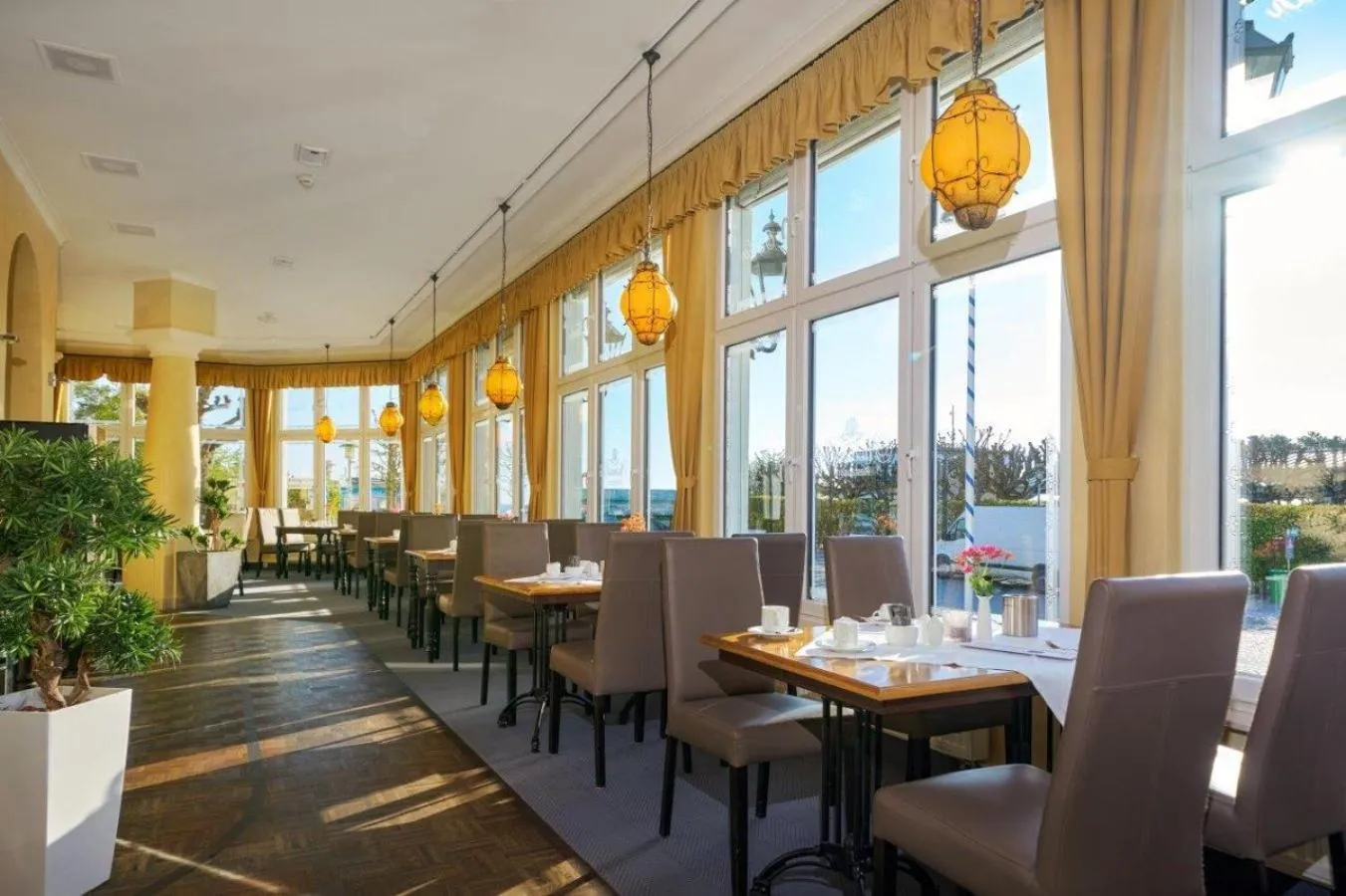 Restaurant/places to eat in Strandhotel Preussenhof