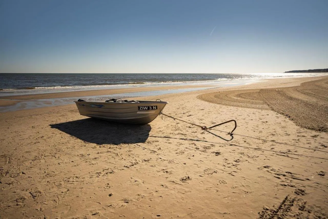 Beach in Strandhotel garni Kormoran