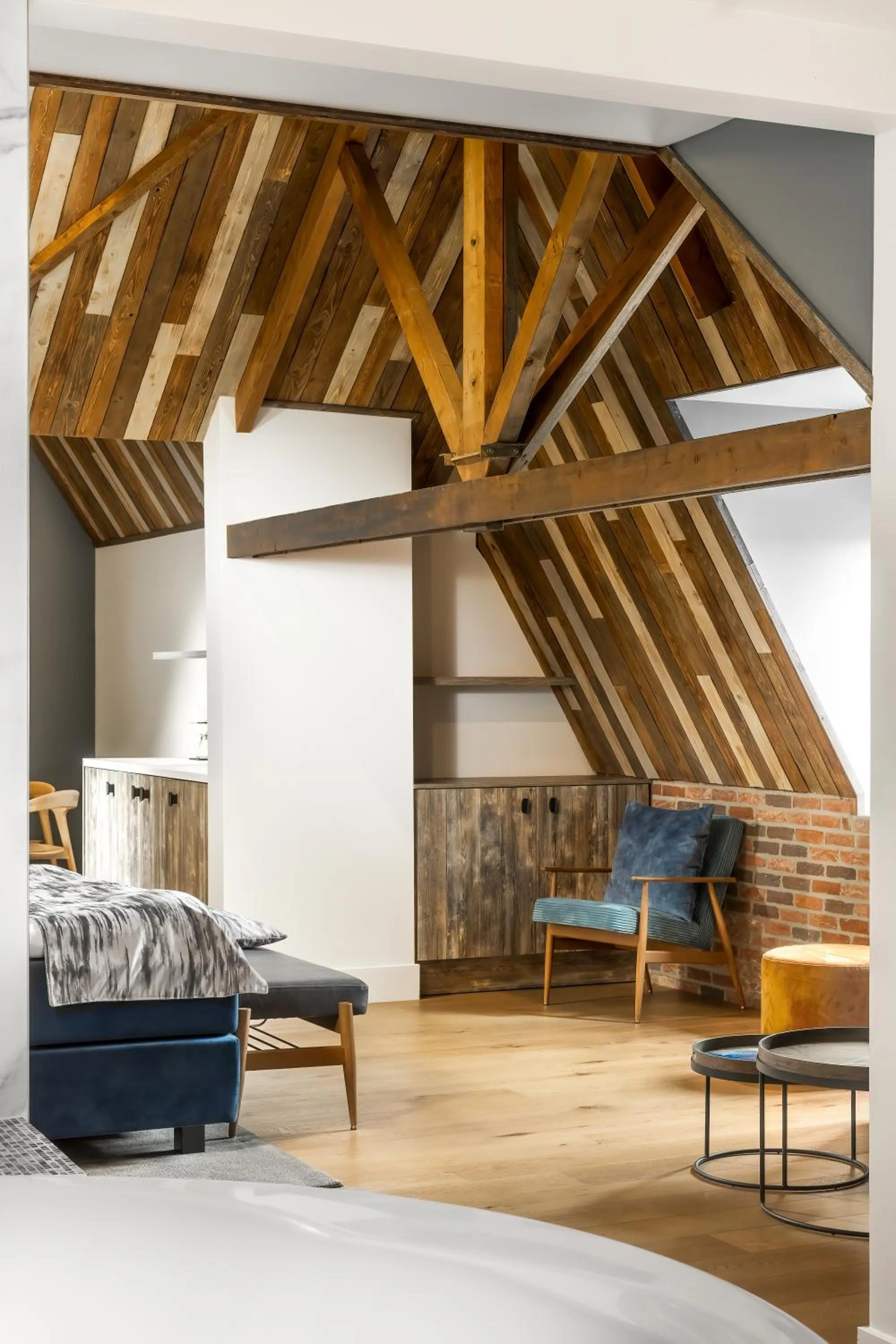 Seating area in Cityhotel Wood